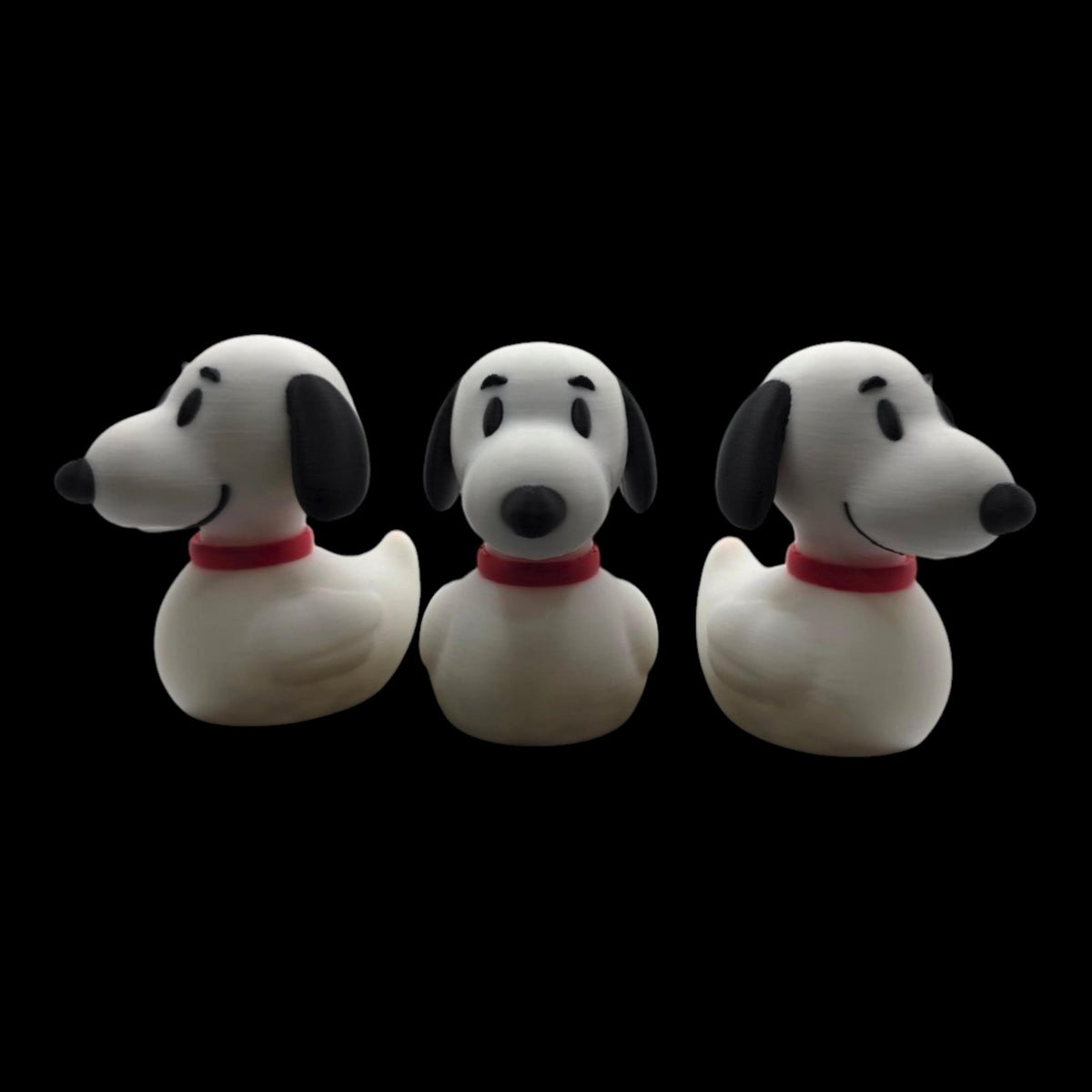 Snoopy Inspired Duck Figure Cartoon Mashup Decoration Display Desk Accessory Shelf Peanuts Inspired Character - JM Designs