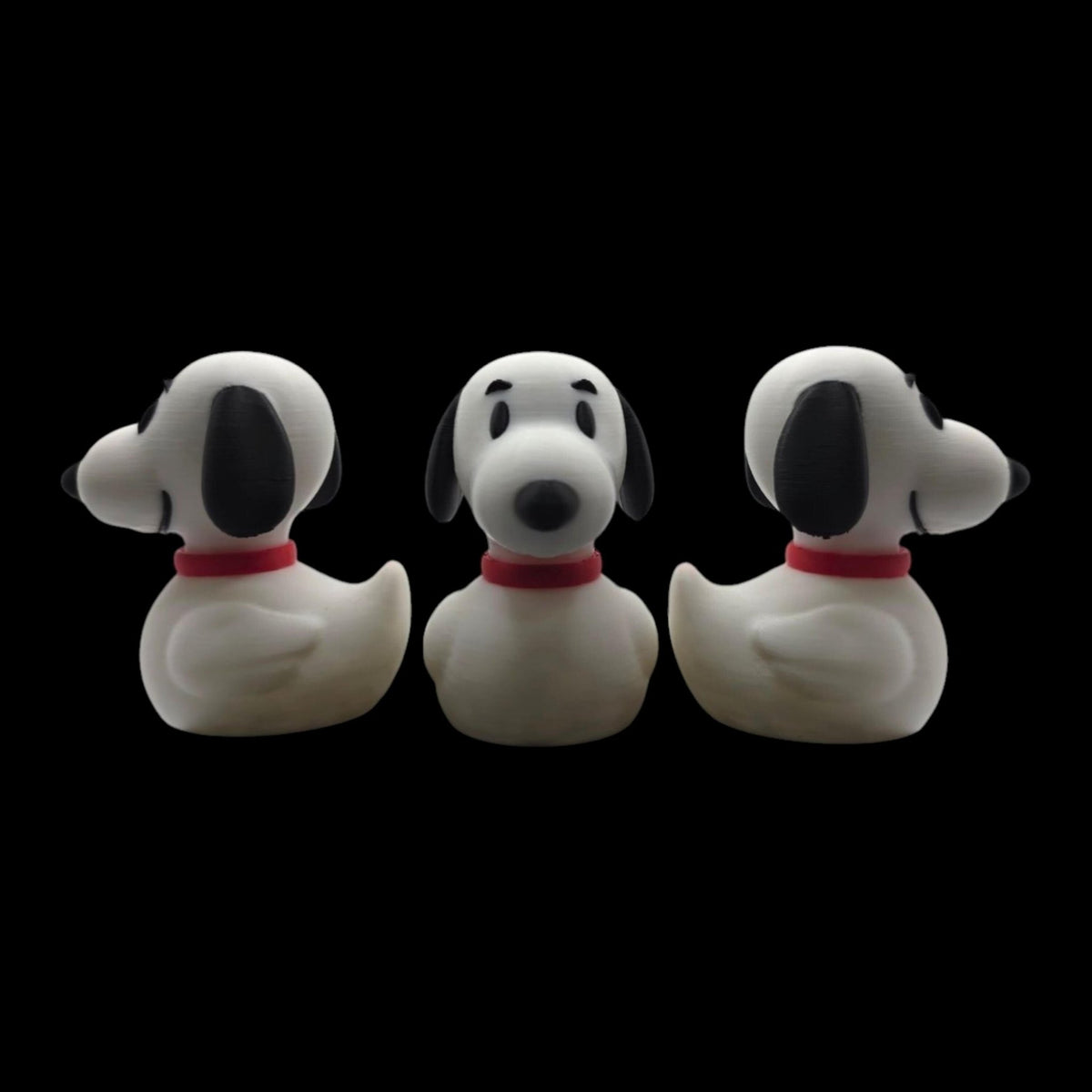 Snoopy Inspired Duck Figure Cartoon Mashup Decoration Display Desk Accessory Shelf Peanuts Inspired Character - JM Designs