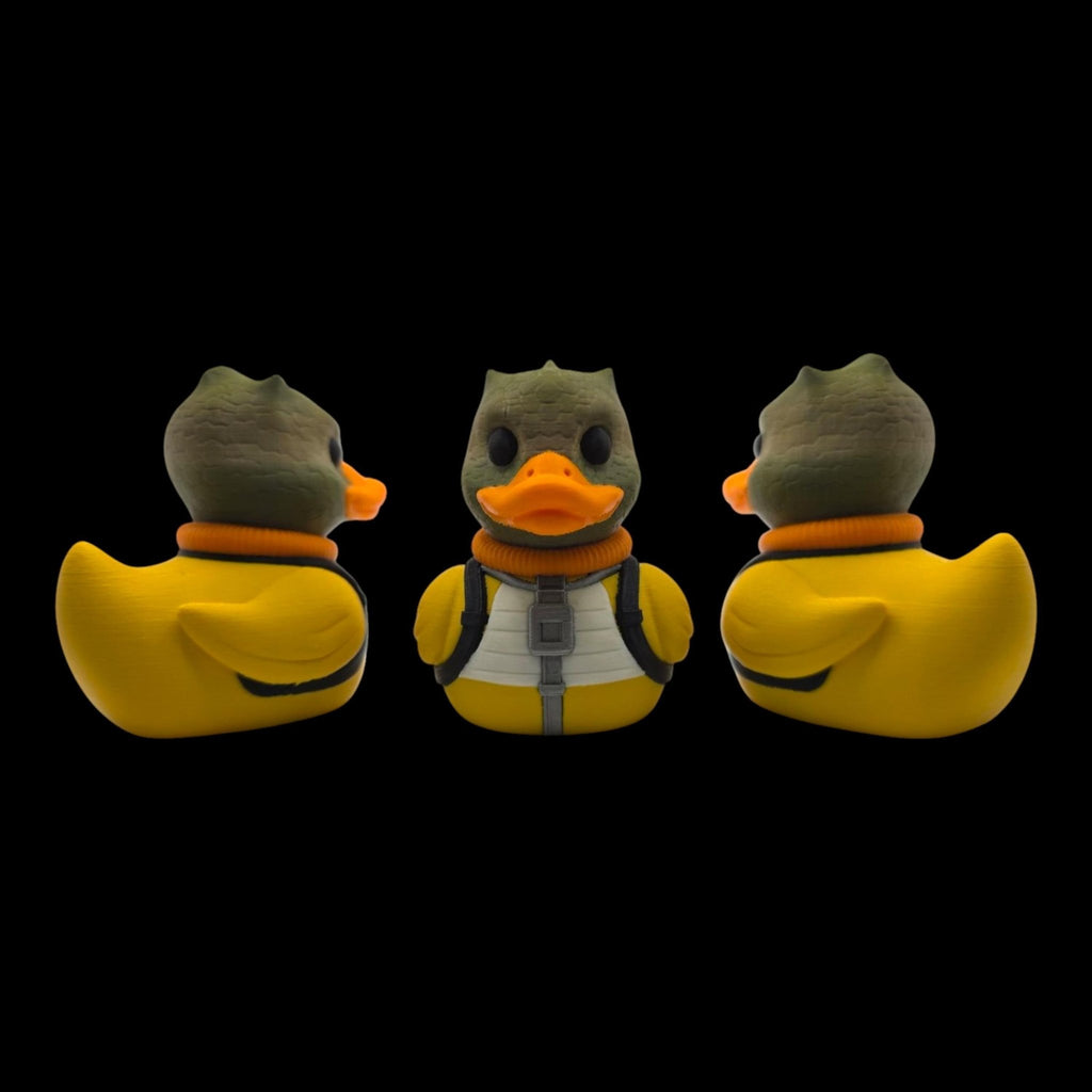 Star Wars Duck Bounty Hunter Bossk Figure Mashup, Desk Accessory - JM Designs