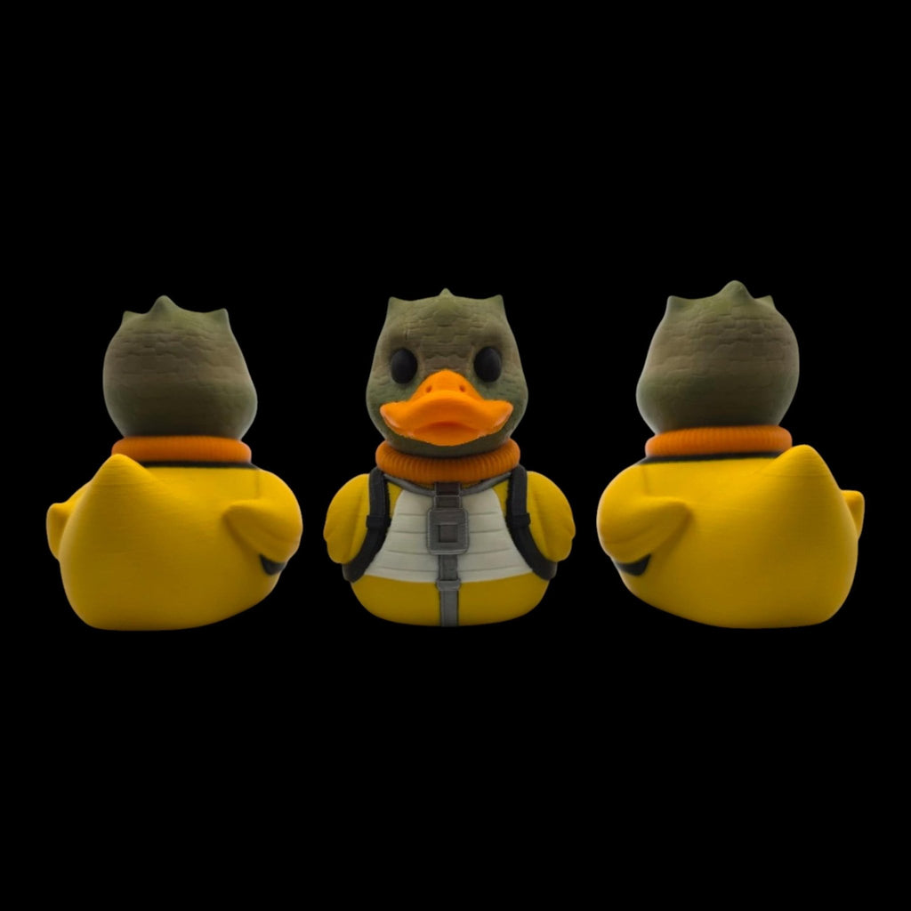 Star Wars Duck Bounty Hunter Bossk Figure Mashup, Desk Accessory - JM Designs