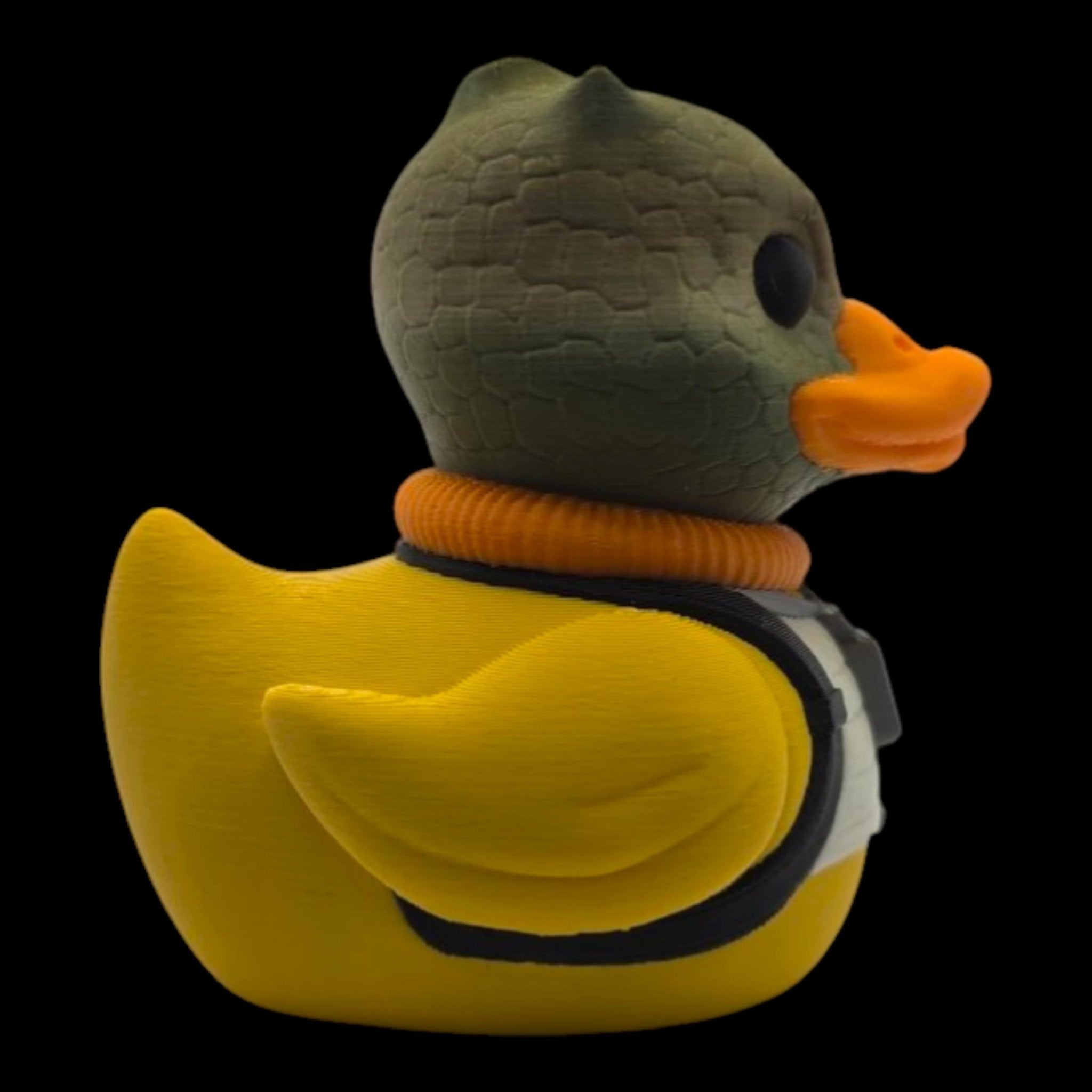 Star Wars Duck Bounty Hunter Bossk Figure Mashup, Desk Accessory - JM Designs