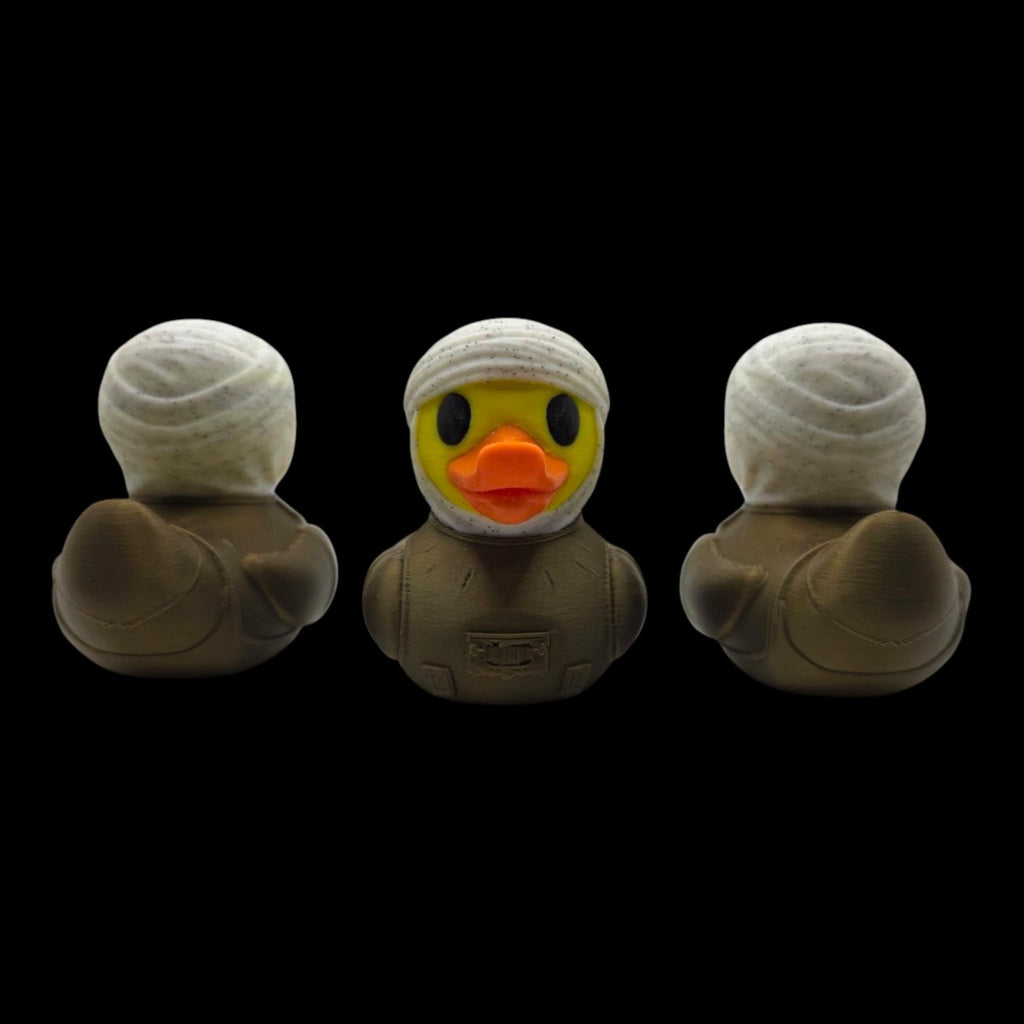 Star Wars Duck Bounty Hunter Dengar Collectible Duckies Cruise Jeep Ducking Dashboard Space Galactic Fan Shelf Display - JM Designs