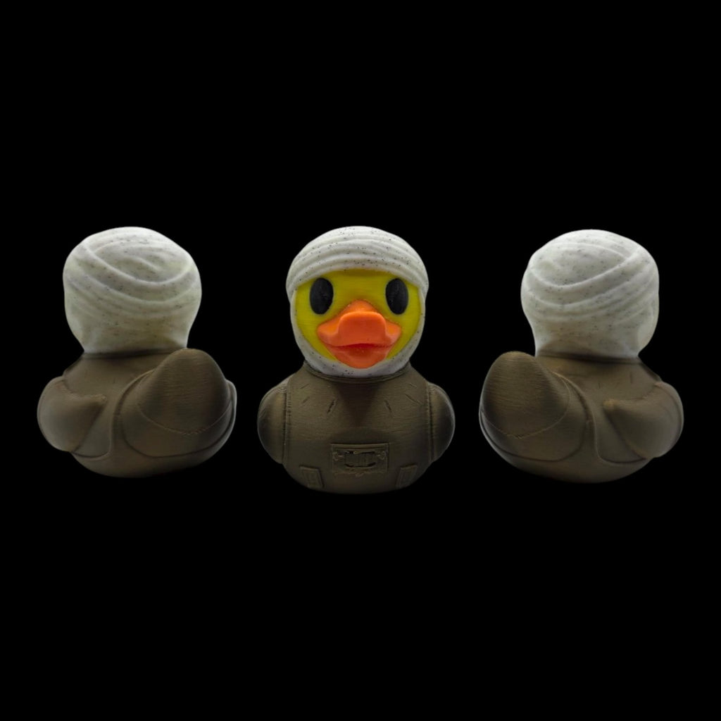 Star Wars Duck Bounty Hunter Dengar Collectible Duckies Cruise Jeep Ducking Dashboard Space Galactic Fan Shelf Display - JM Designs