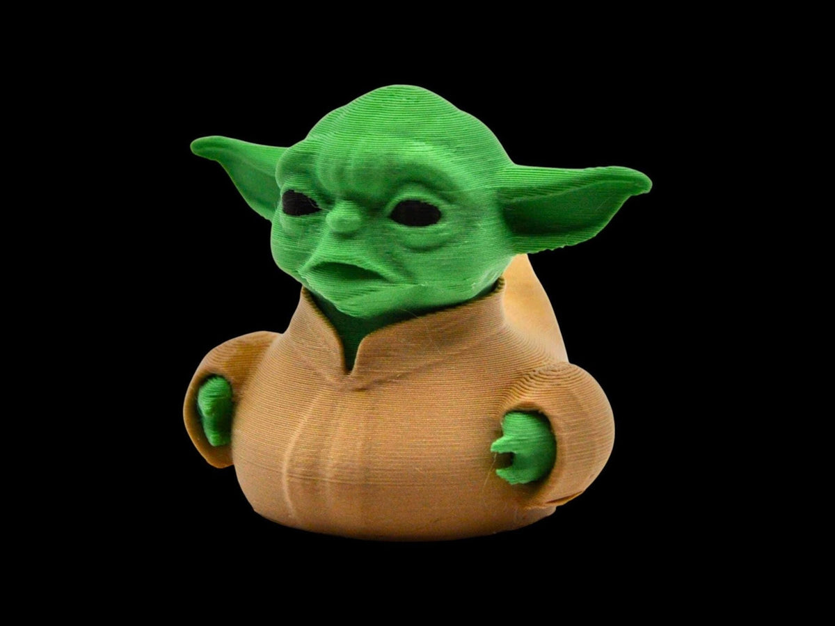 Star Wars Duck Yoda Bath Toy, 3D Printed Jeep Dashboard Accessory - JM Designs