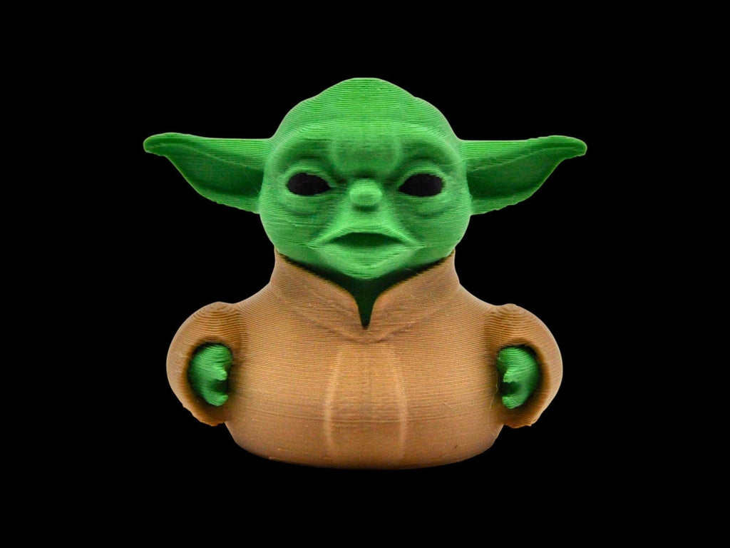 Star Wars Duck Yoda Bath Toy, 3D Printed Jeep Dashboard Accessory - JM Designs