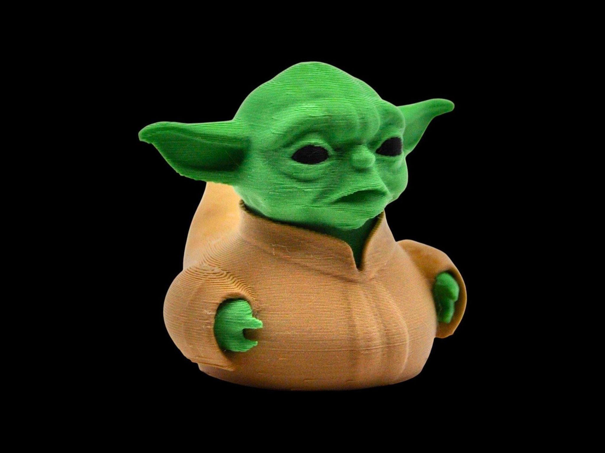 Star Wars Duck Yoda Bath Toy, 3D Printed Jeep Dashboard Accessory - JM Designs