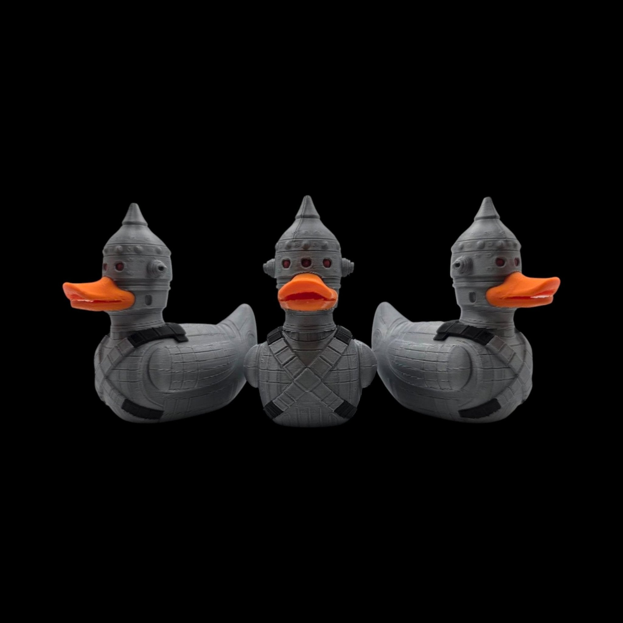 Star Wars Inspired Figure IG-11 Duck Bounty Hunter Statue, Gray Metallic Robot Decoration - JM Designs
