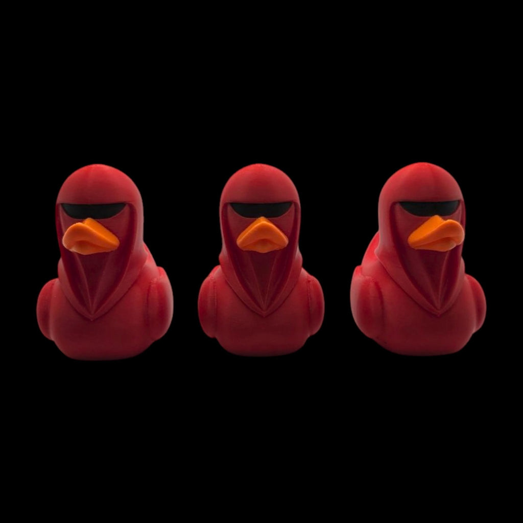 Star Wars Royal Guard Inspired Duck Bathroom Decoration Desk Accessory Nerdy Collectible Figurine - JM Designs