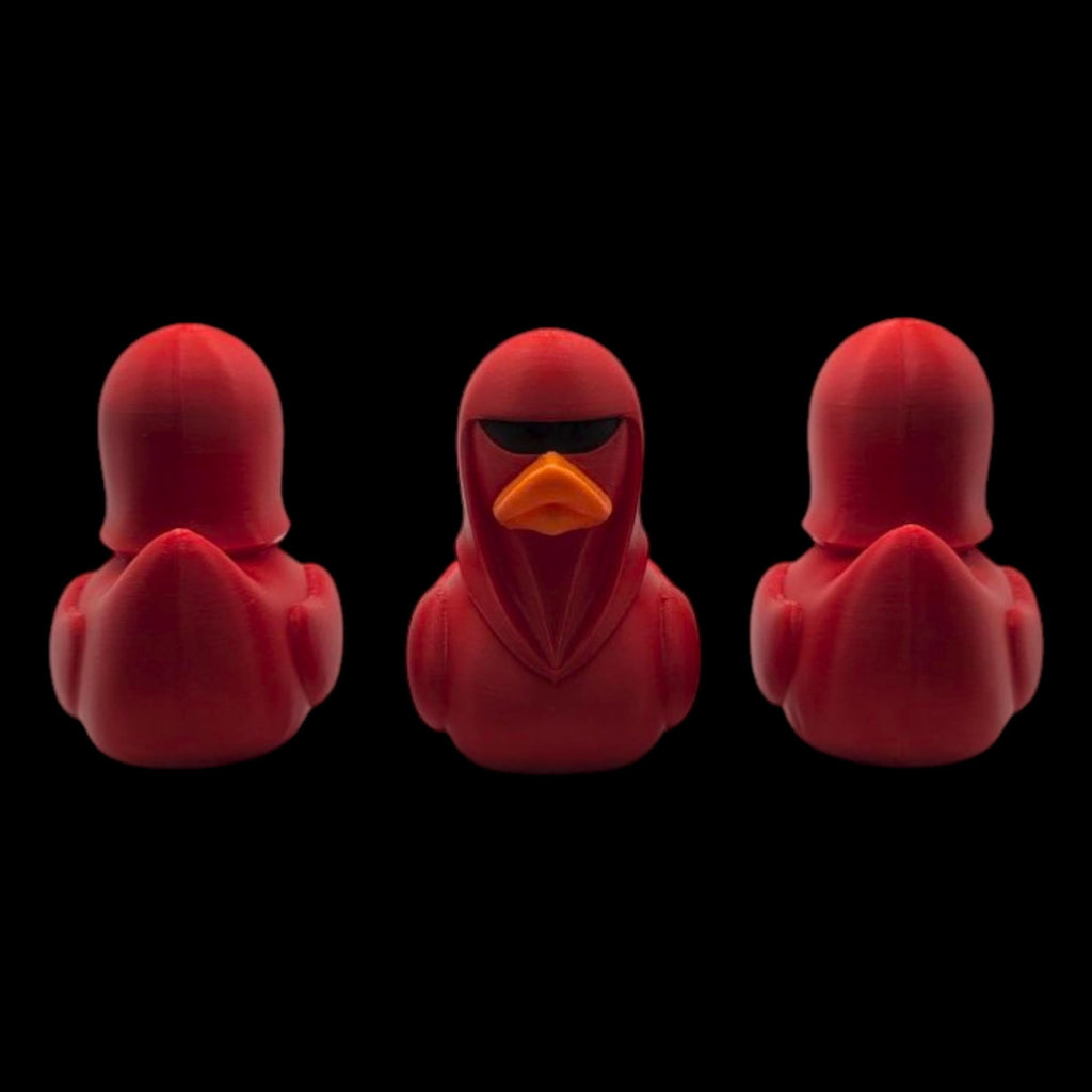 Star Wars Royal Guard Inspired Duck Bathroom Decoration Desk Accessory Nerdy Collectible Figurine - JM Designs