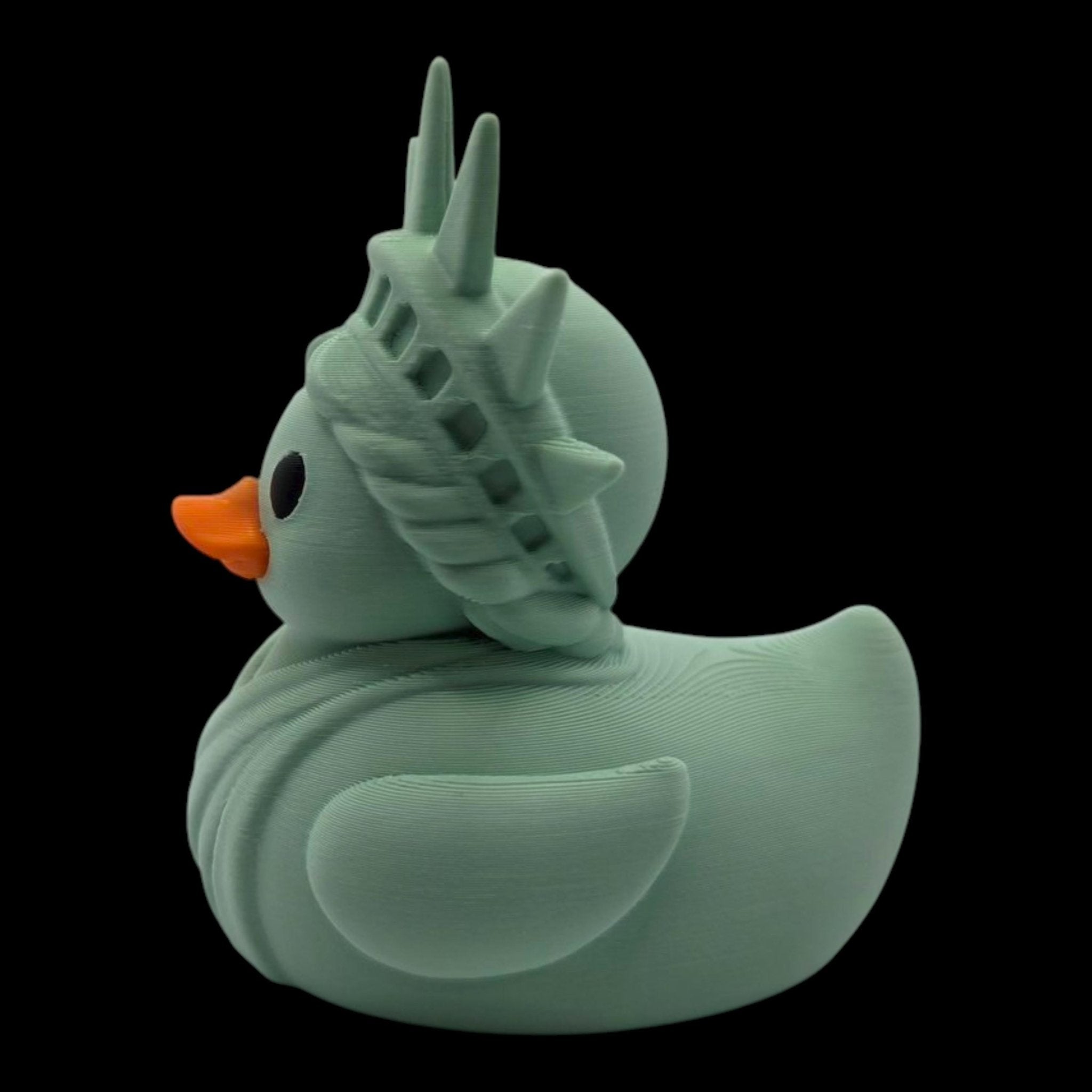 Statue of Liberty Duck Cruise line Figurine Patriotic Gift Jeep Ducking Tradition Keepsake Americana Dashboard - JM Designs