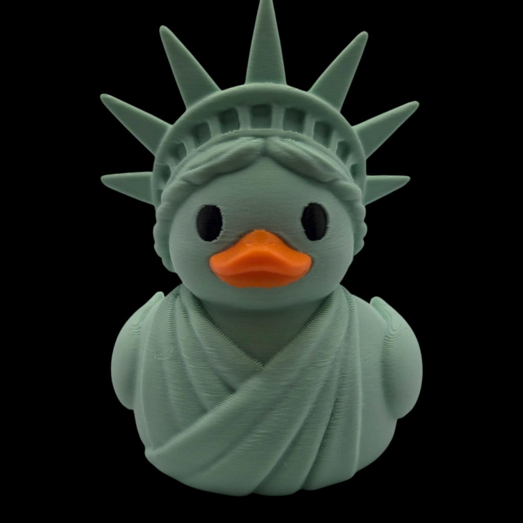 Statue of Liberty Duck Cruise line Figurine Patriotic Gift Jeep Ducking Tradition Keepsake Americana Dashboard - JM Designs