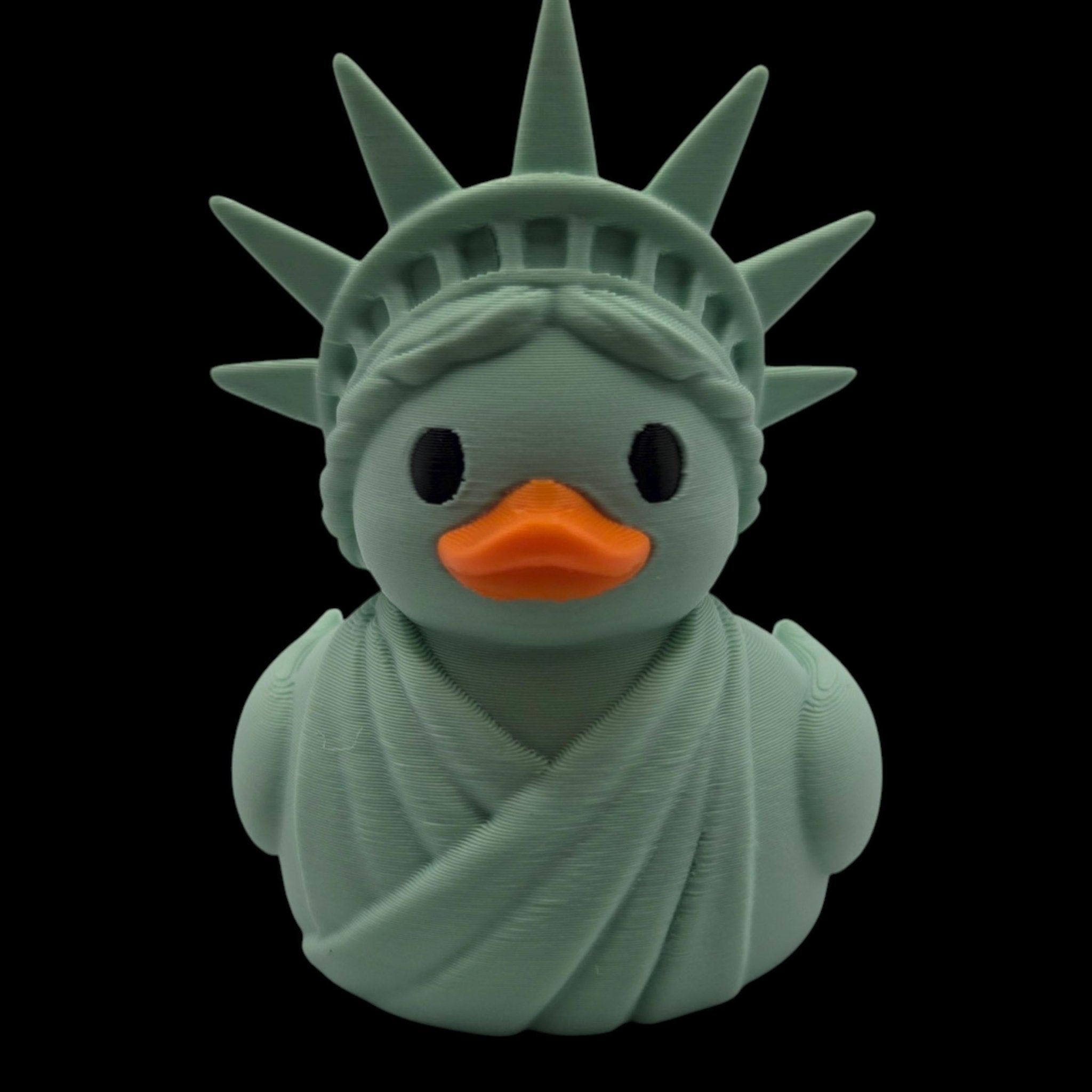 Statue of Liberty Duck Cruise line Figurine Patriotic Gift Jeep Ducking Tradition Keepsake Americana Dashboard - JM Designs