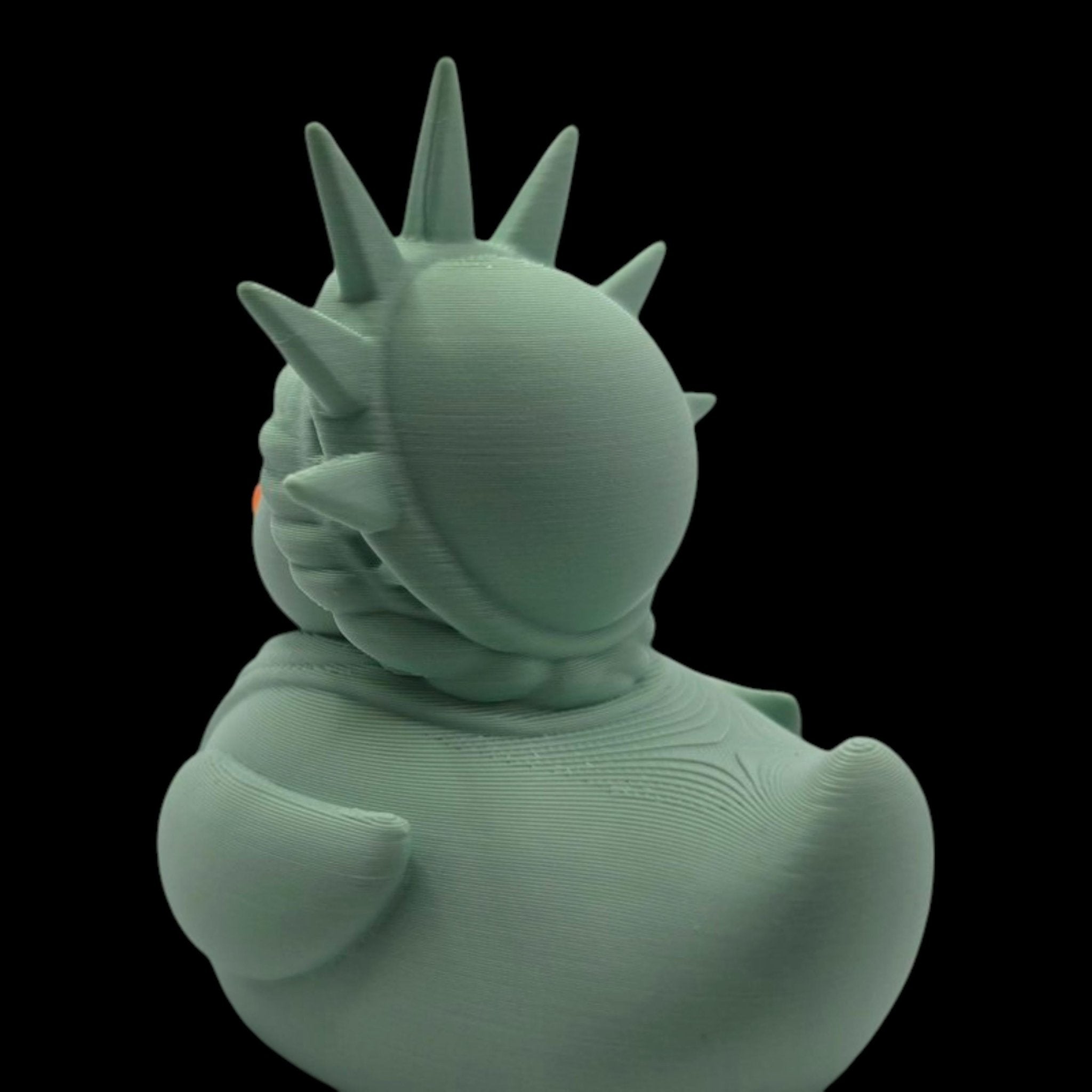 Statue of Liberty Duck Cruise line Figurine Patriotic Gift Jeep Ducking Tradition Keepsake Americana Dashboard - JM Designs