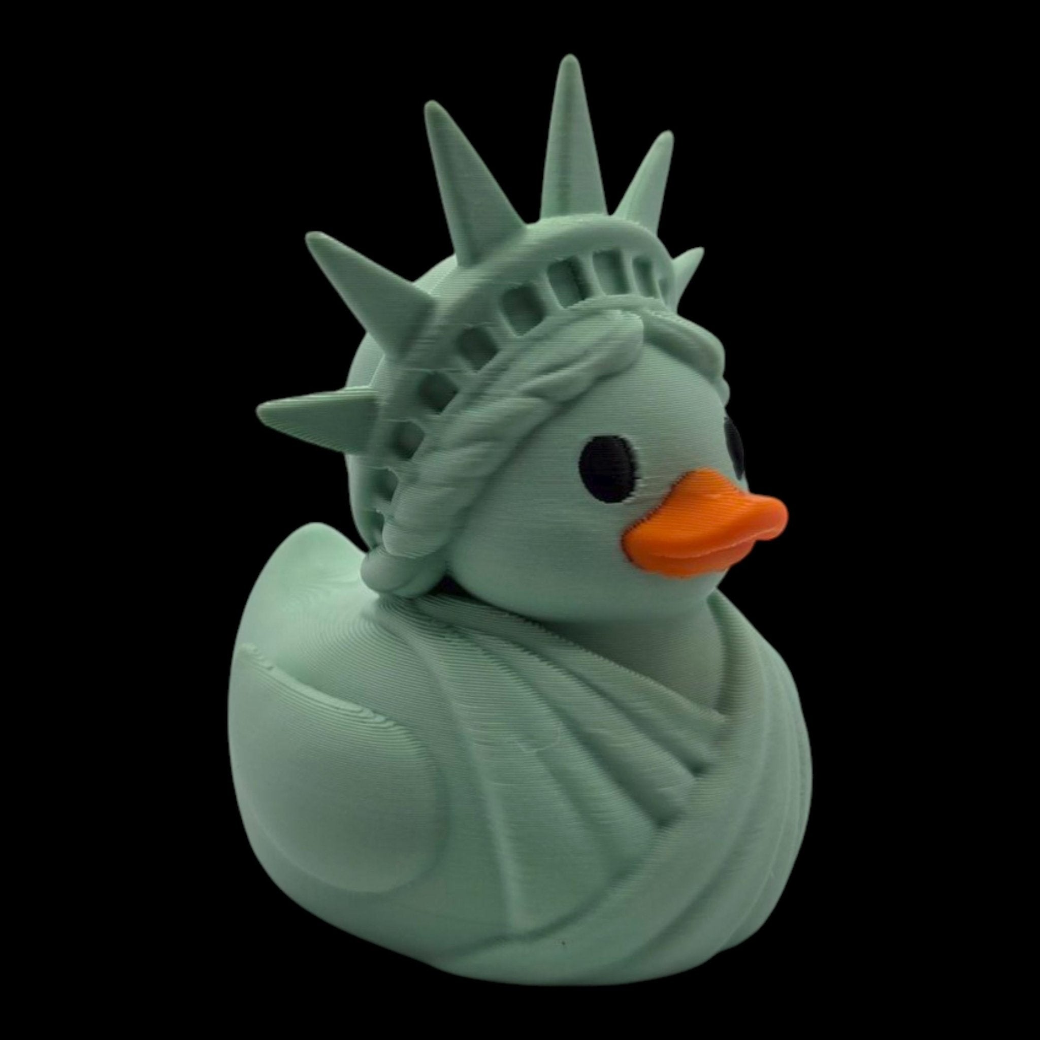 Statue of Liberty Duck Cruise line Figurine Patriotic Gift Jeep Ducking Tradition Keepsake Americana Dashboard - JM Designs
