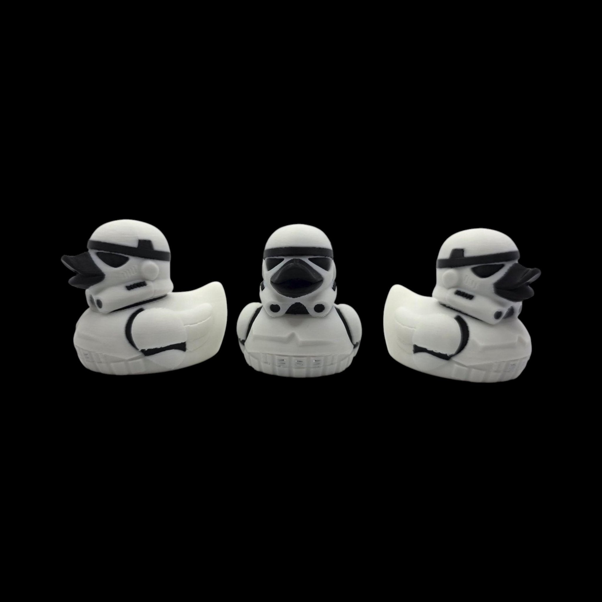 Stormtrooper Inspired Duck Star Wars Fan Geek Desk Toy Shelf Display Office Decoration Sci Jeep Ducking - JM Designs