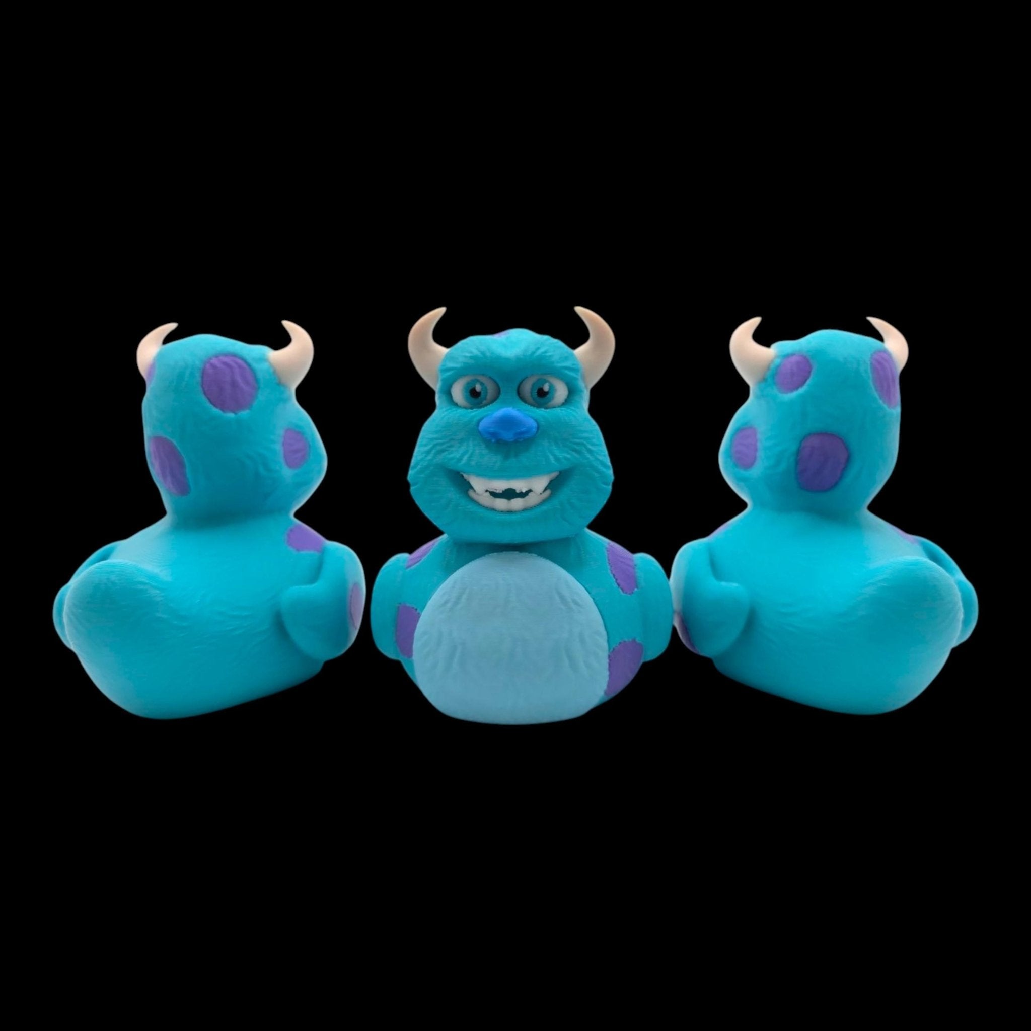 Sully Inspired Disney Duck Pixar Monsters Inc Character 3d Printed Dash Accessory - JM Designs
