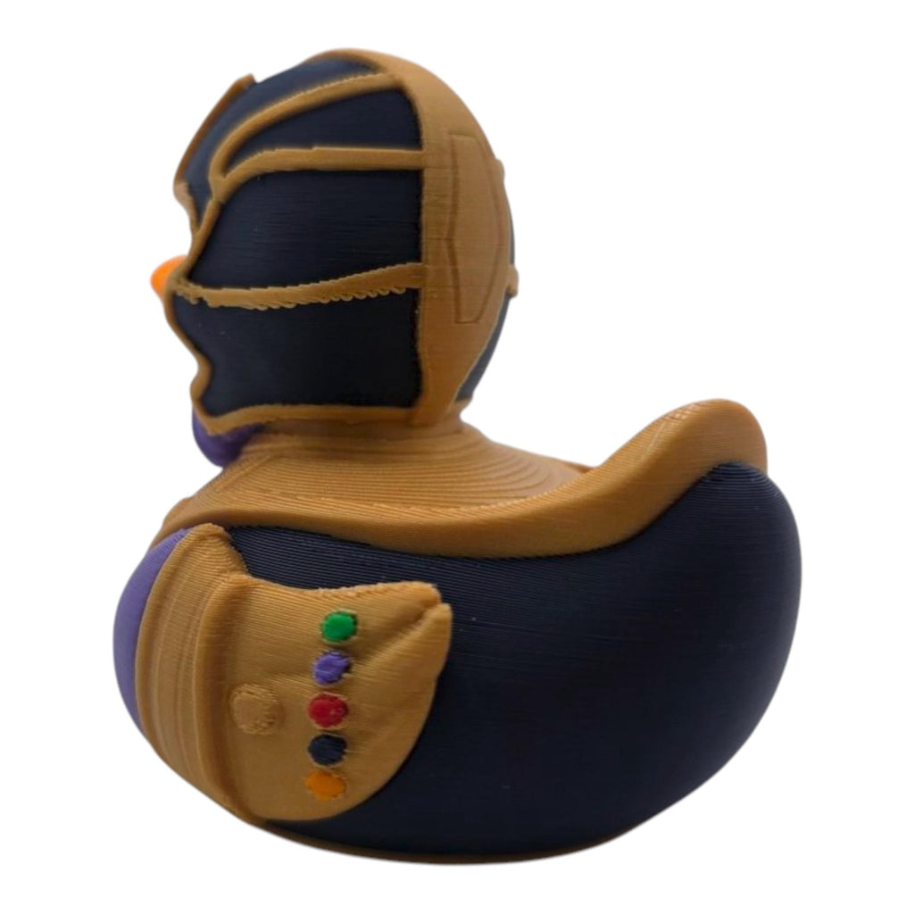 Thanos inspired Duck 3D Printed Marvel Collectible Figurine Statue Superhero Fan Desk Ornament Office Display - JM Designs