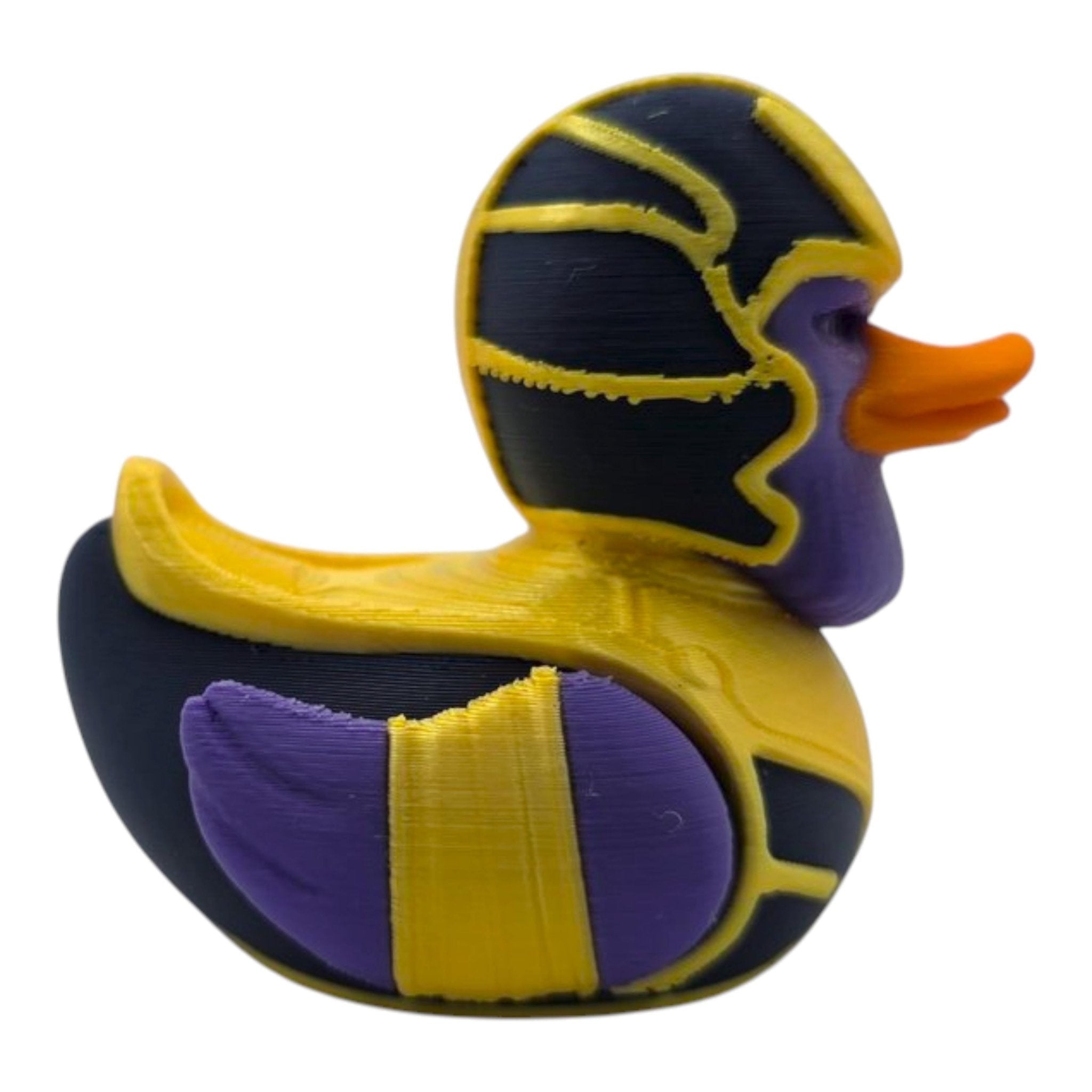 Thanos inspired Duck 3D Printed Marvel Collectible Figurine Statue Superhero Fan Desk Ornament Office Display - JM Designs