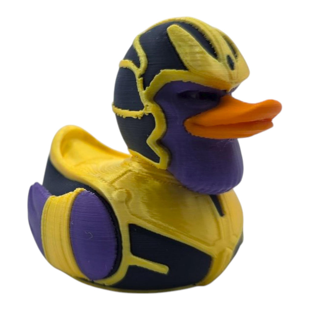 Thanos inspired Duck 3D Printed Marvel Collectible Figurine Statue Superhero Fan Desk Ornament Office Display - JM Designs