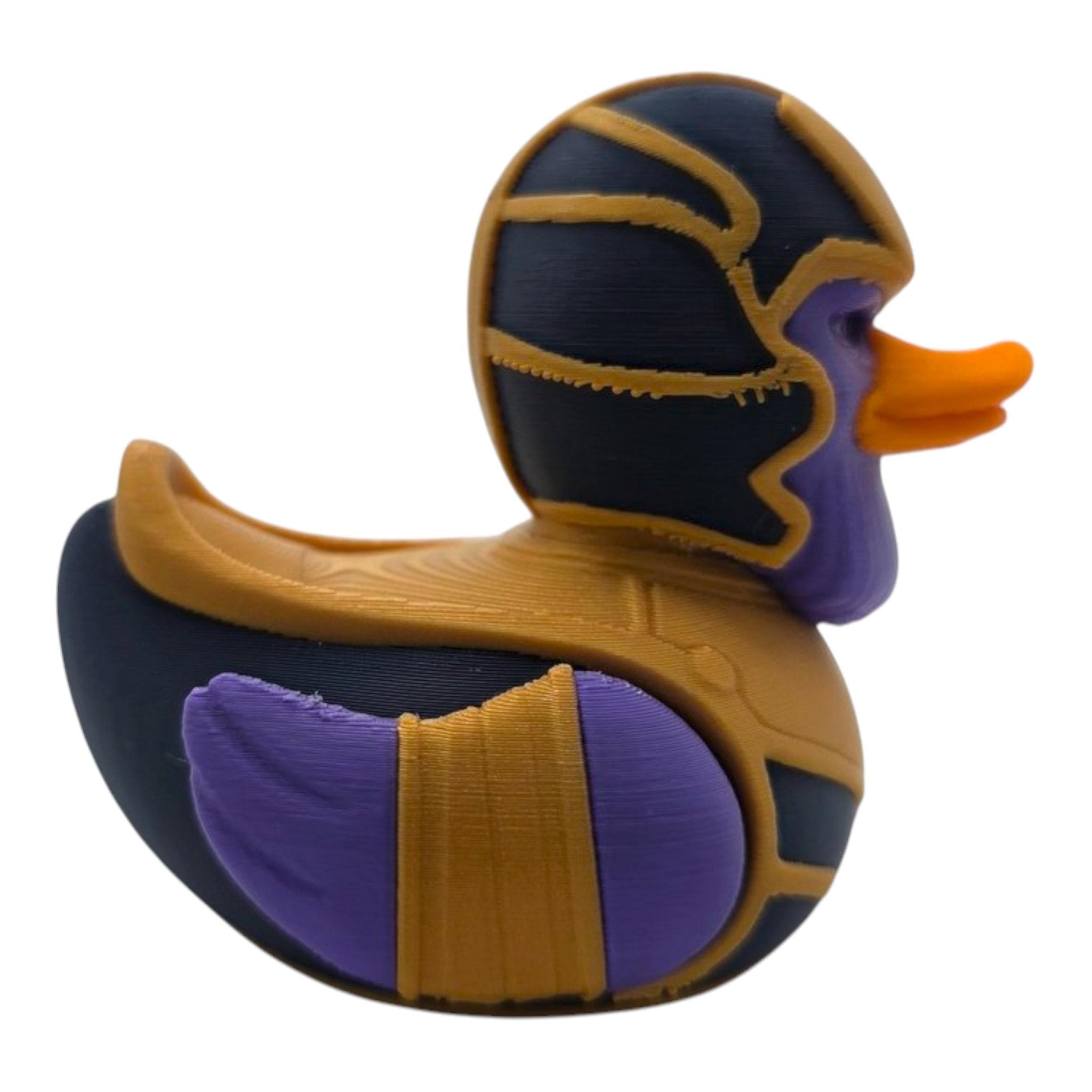Thanos inspired Duck 3D Printed Marvel Collectible Figurine Statue Superhero Fan Desk Ornament Office Display - JM Designs
