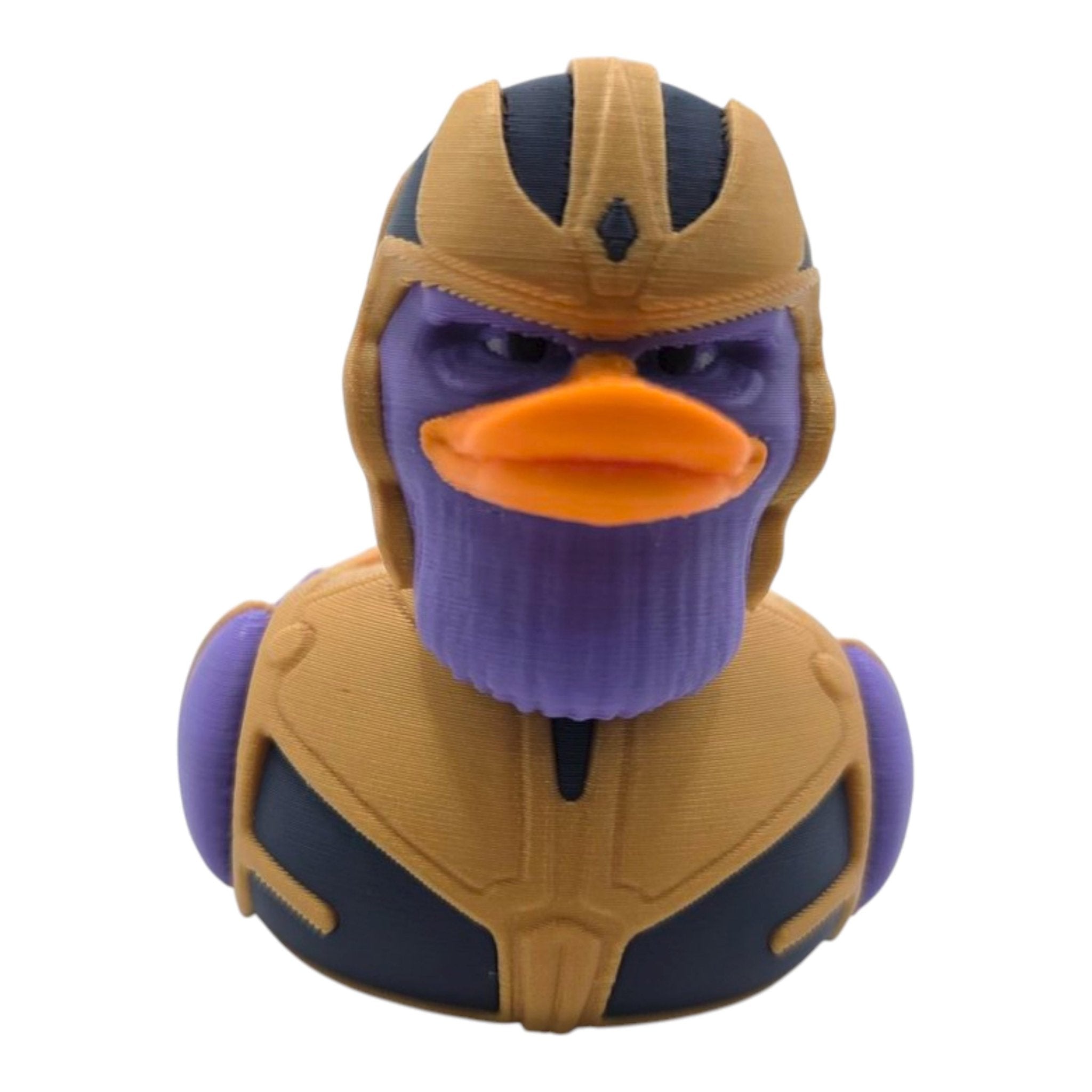 Thanos inspired Duck 3D Printed Marvel Collectible Figurine Statue Superhero Fan Desk Ornament Office Display - JM Designs