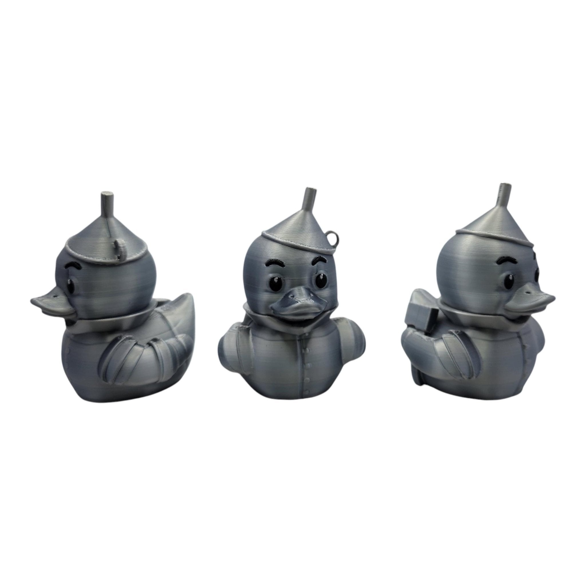 Tin Man Inspired Duck Desk Display Item Collection Movie Character Figurine Emerald City Story - JM Designs
