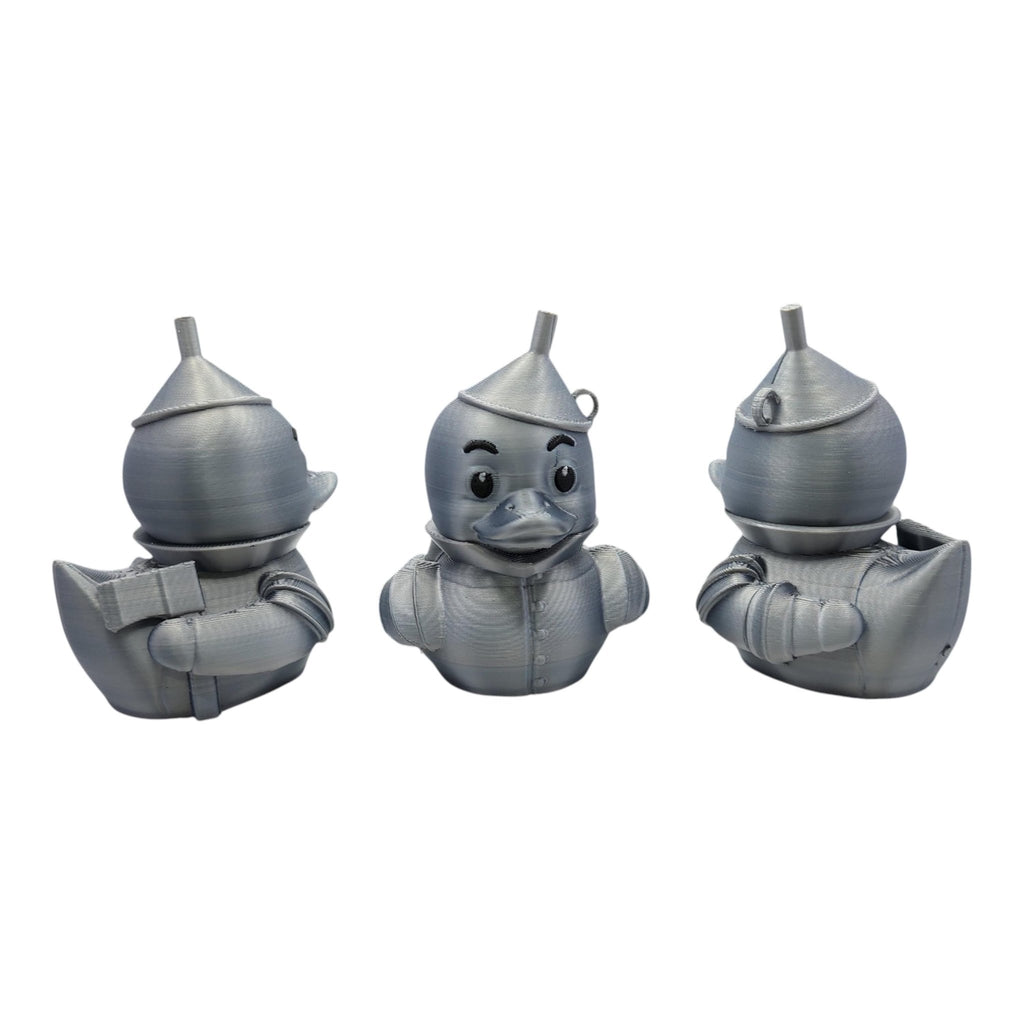 Tin Man Inspired Duck Desk Display Item Collection Movie Character Figurine Emerald City Story - JM Designs