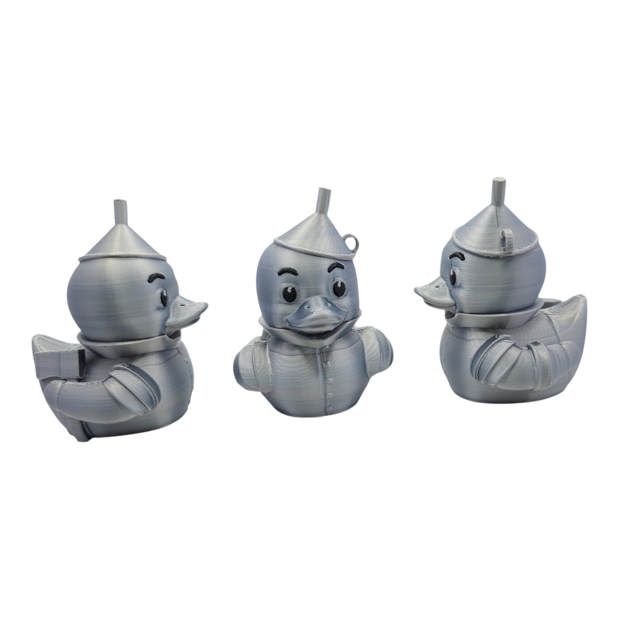 Tin Man Inspired Duck Desk Display Item Collection Movie Character Figurine Emerald City Story - JM Designs