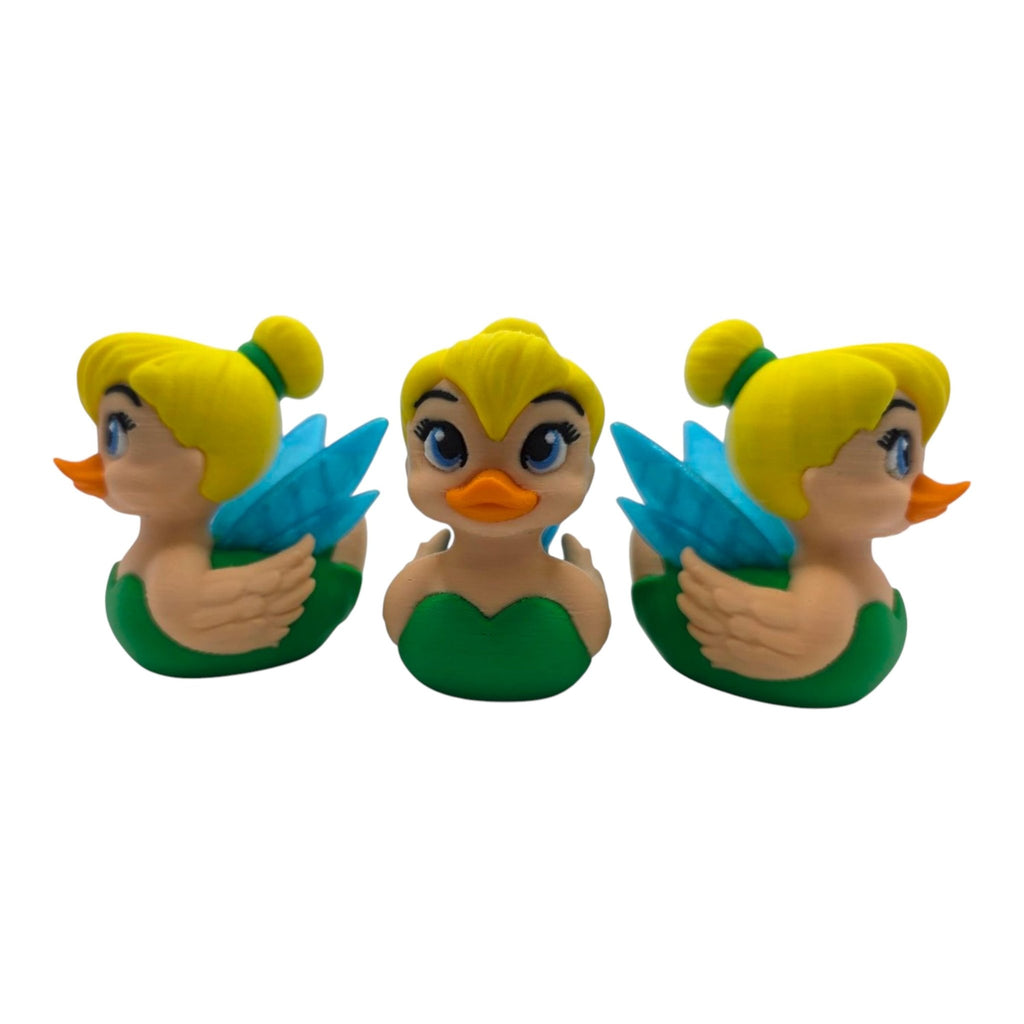 Tinker Bell Inspired Duck 3D Printed Fairy Statue Ornament Collectible Disney Cruise Fish Extender Pixie Dust - JM Designs