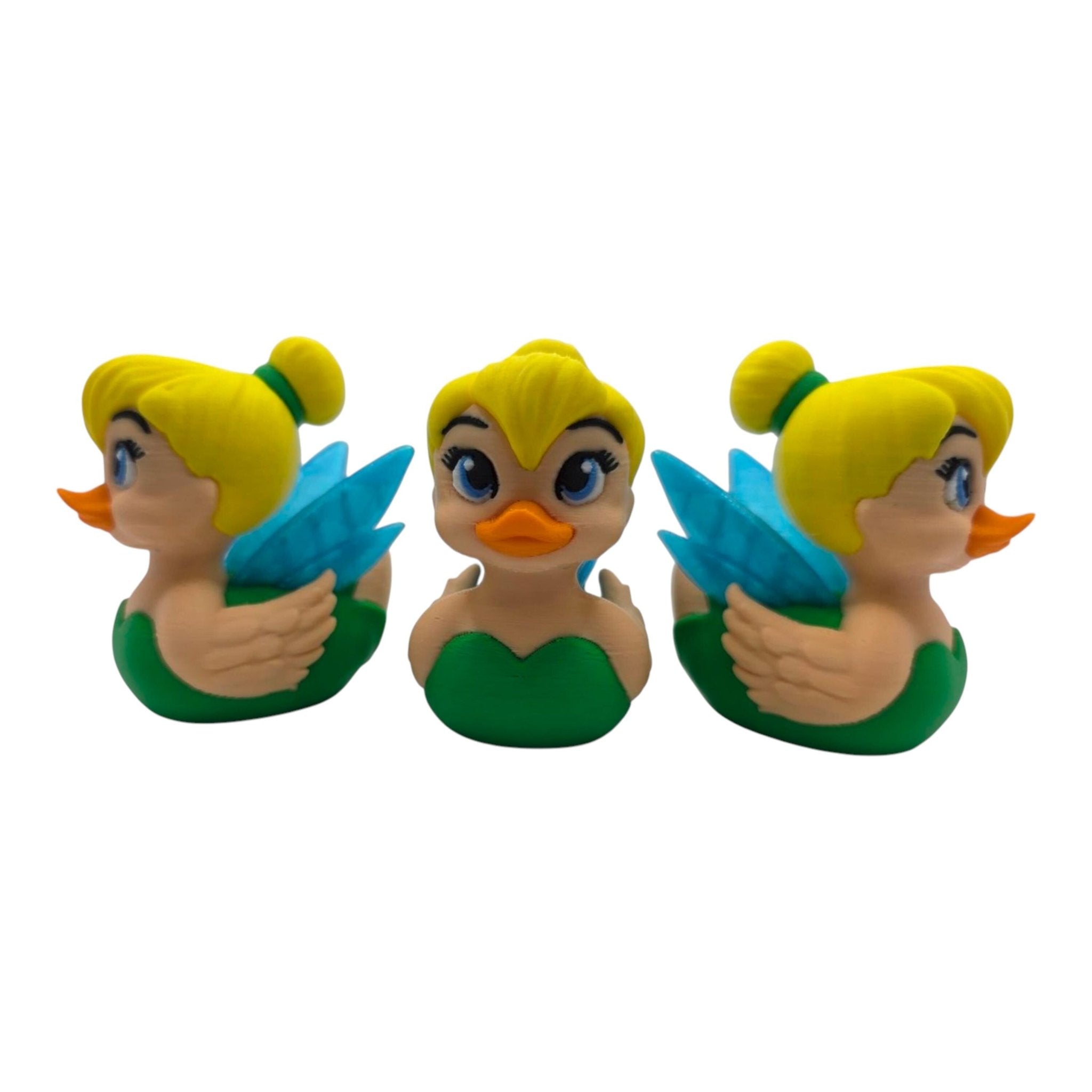 Tinker Bell Inspired Duck 3D Printed Fairy Statue Ornament Collectible Disney Cruise Fish Extender Pixie Dust - JM Designs