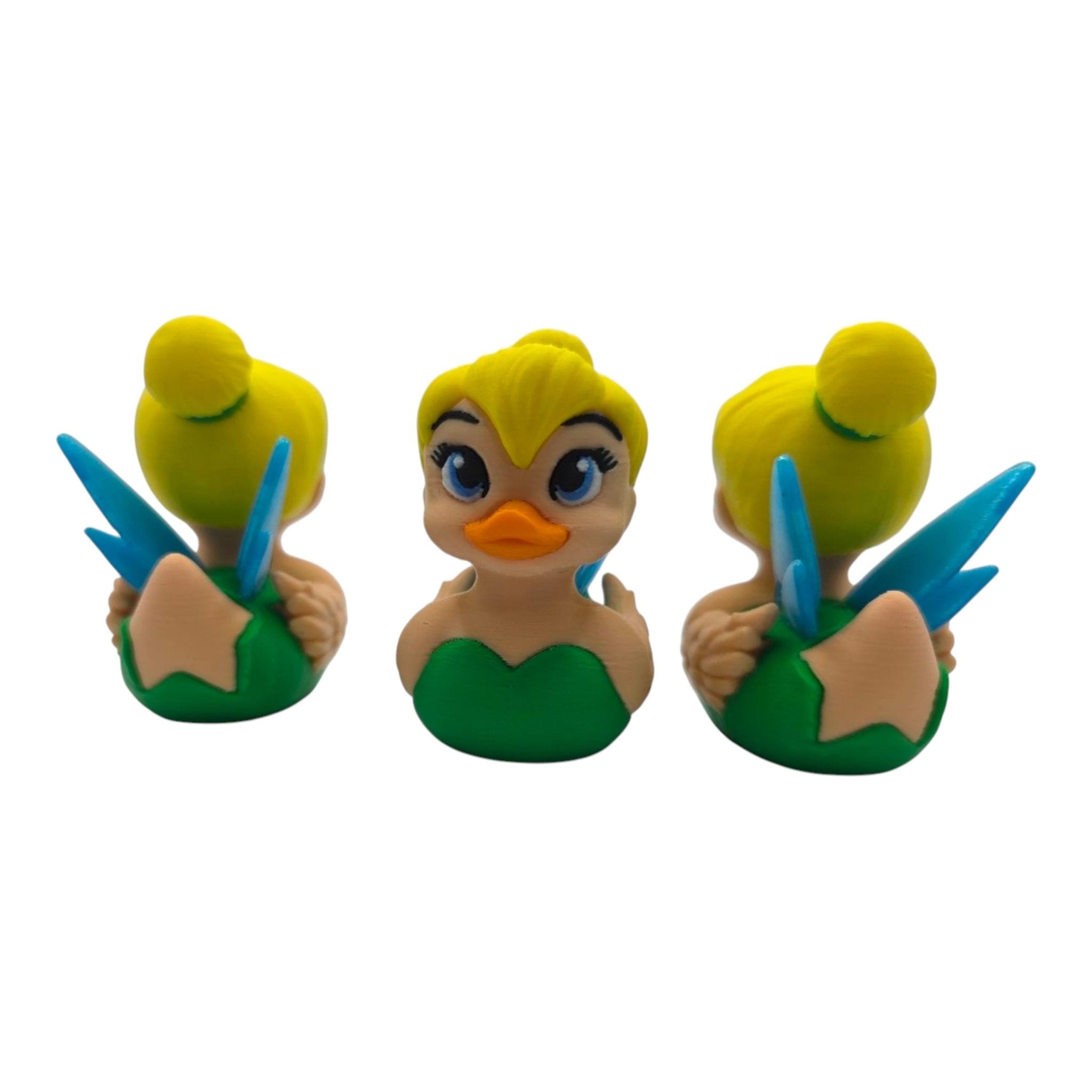 Tinker Bell Inspired Duck 3D Printed Fairy Statue Ornament Collectible Disney Cruise Fish Extender Pixie Dust - JM Designs