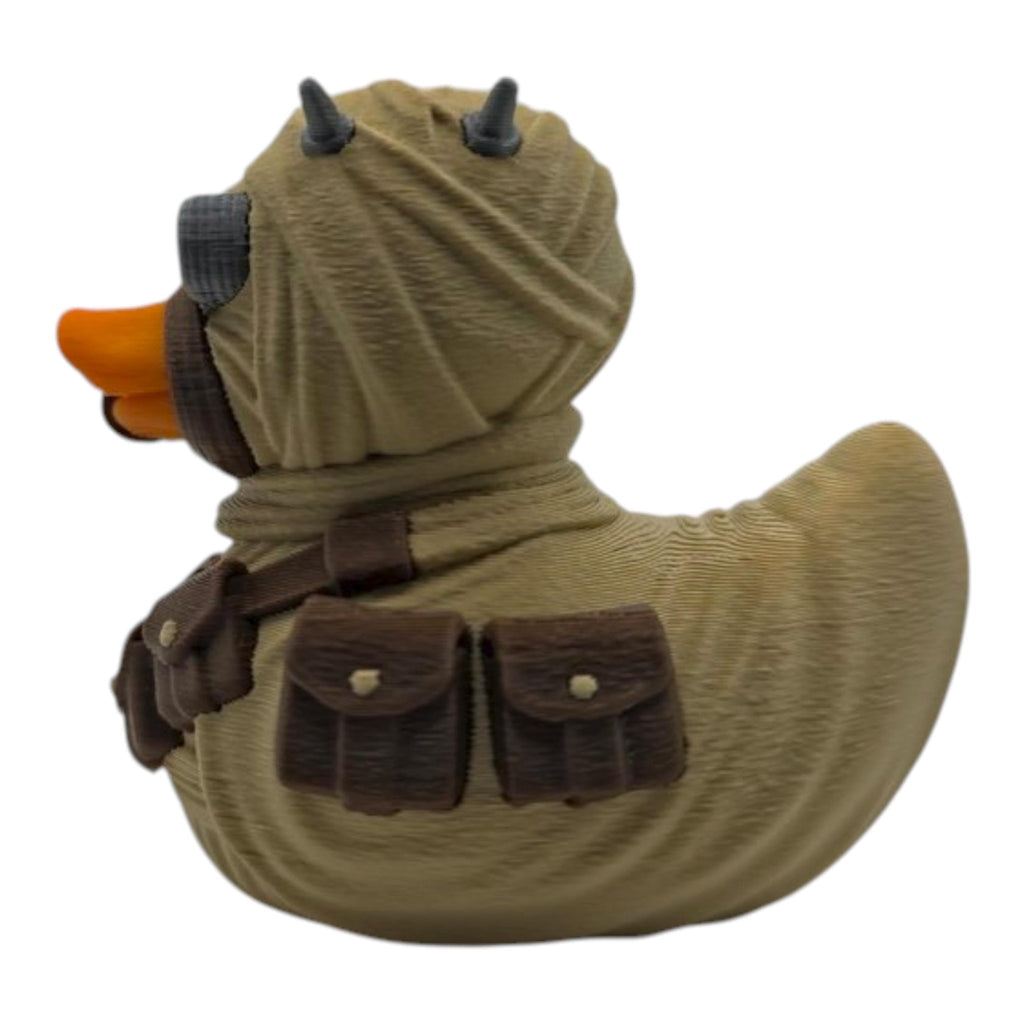 Tusken Raider Inspired Star Wars Duck Collectible Handmade Figurine Desk Decoration Display Item Cruise - JM Designs