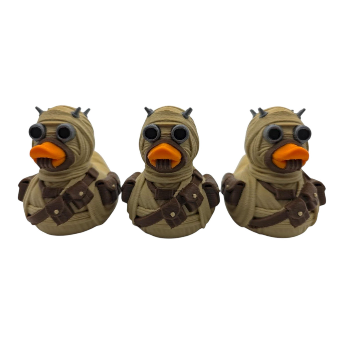 Tusken Raider Inspired Star Wars Duck Collectible Handmade Figurine Desk Decoration Display Item Cruise - JM Designs