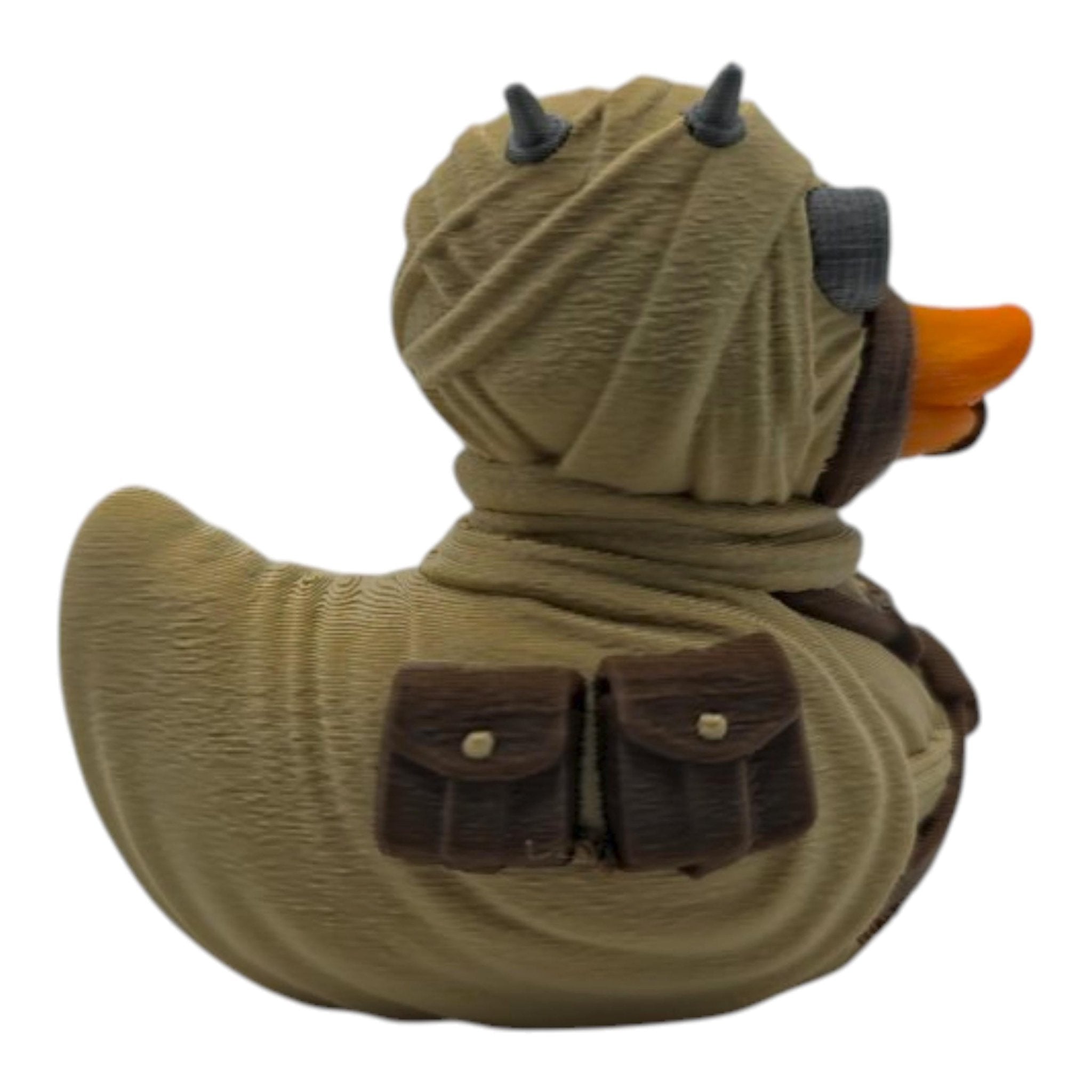 Tusken Raider Inspired Star Wars Duck Collectible Handmade Figurine Desk Decoration Display Item Cruise - JM Designs