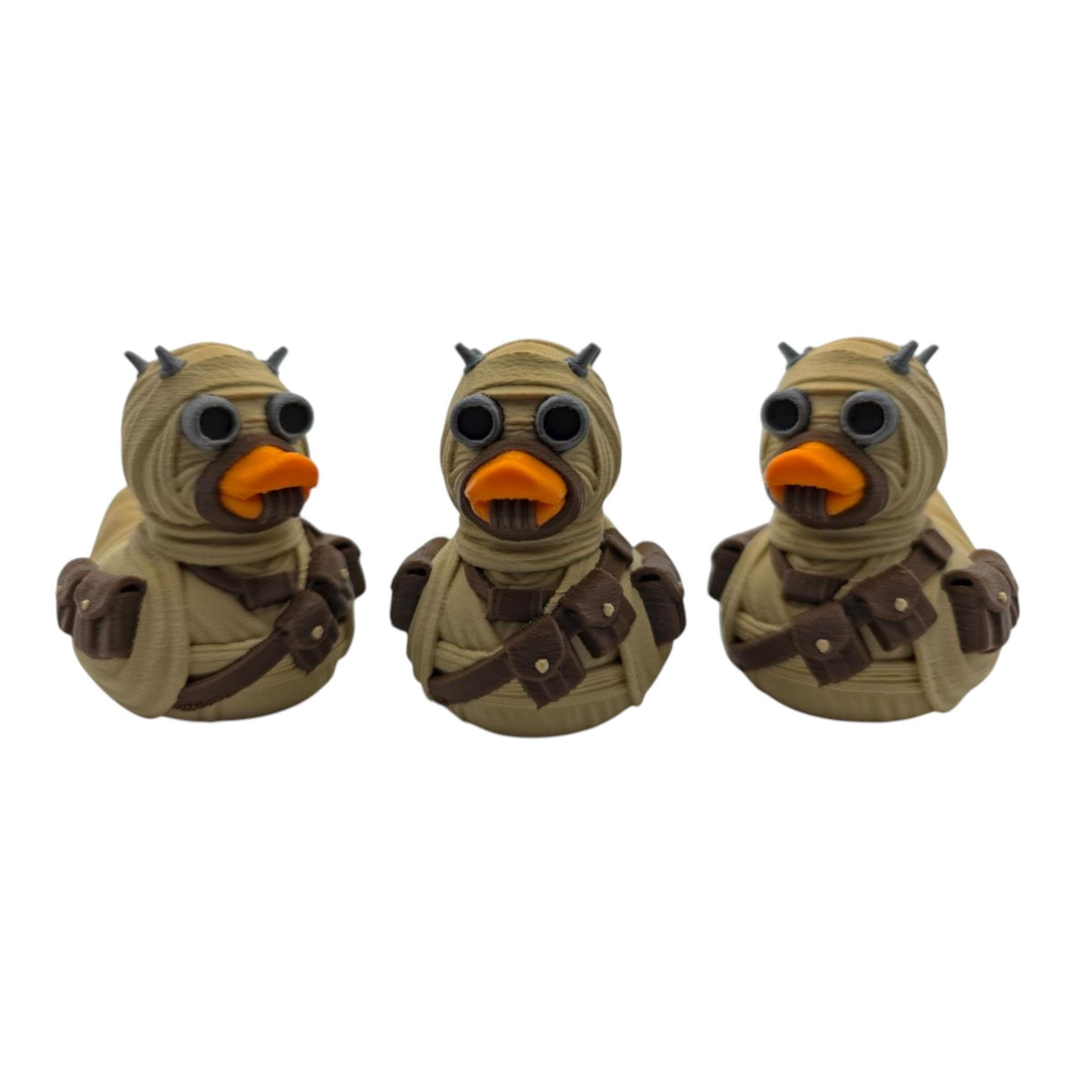 Tusken Raider Inspired Star Wars Duck Collectible Handmade Figurine Desk Decoration Display Item Cruise - JM Designs