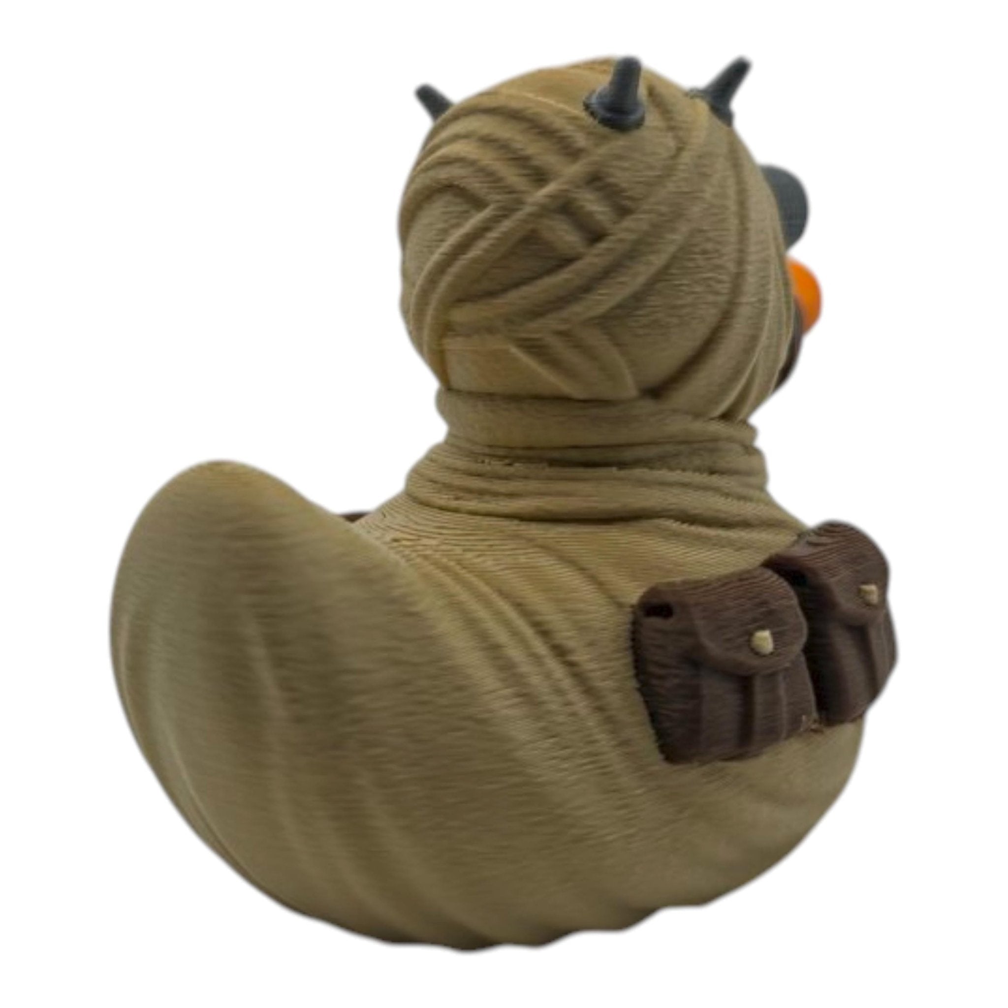 Tusken Raider Inspired Star Wars Duck Collectible Handmade Figurine Desk Decoration Display Item Cruise - JM Designs