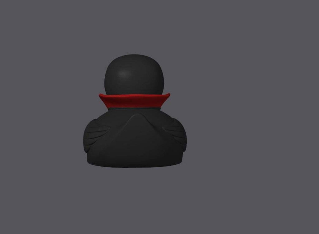 Vampire Duck Figure, 3D Printed Gothic Decor for Halloween - JM Designs