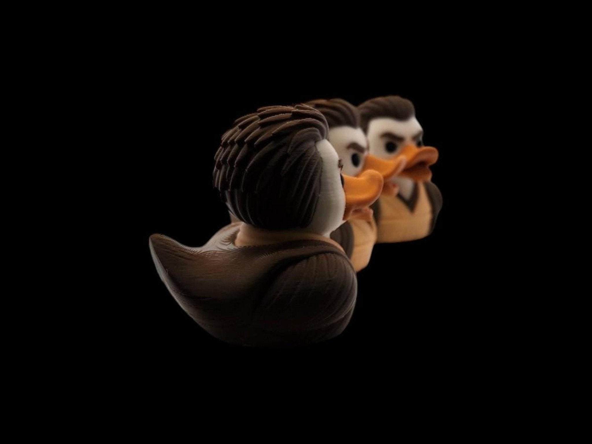 Vehicle Accessory: Obi-Wan Inspired Duck Car Decoration for Dash Mount Display - JM Designs