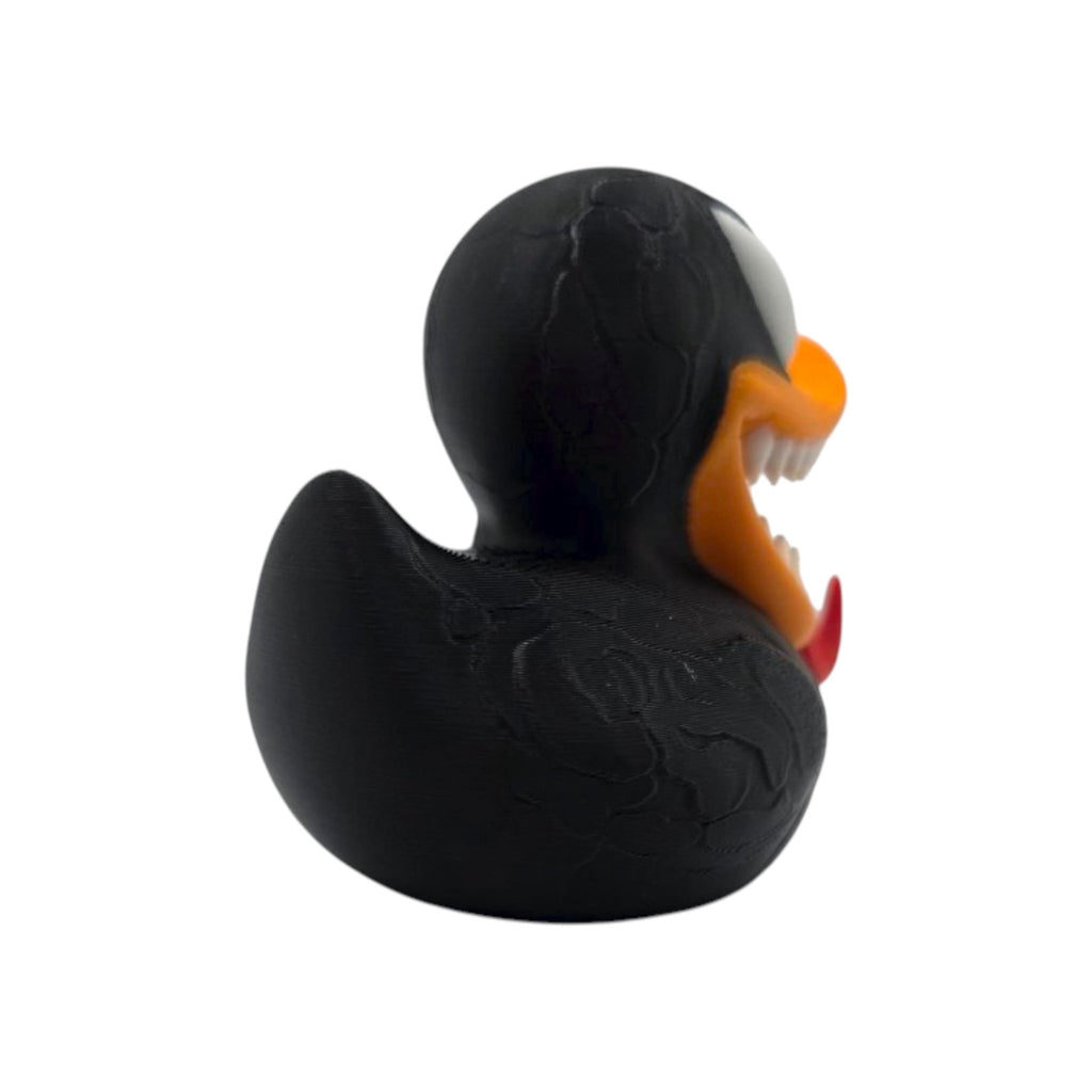 Venom Duck Figure, 3D Printed Marvel Collectible for Desk Decor - JM Designs