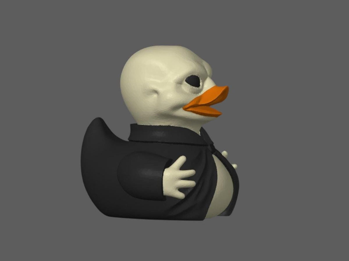 Voldemort Duck Figure, 3D Printed Collectible with Wizard Theme - JM Designs