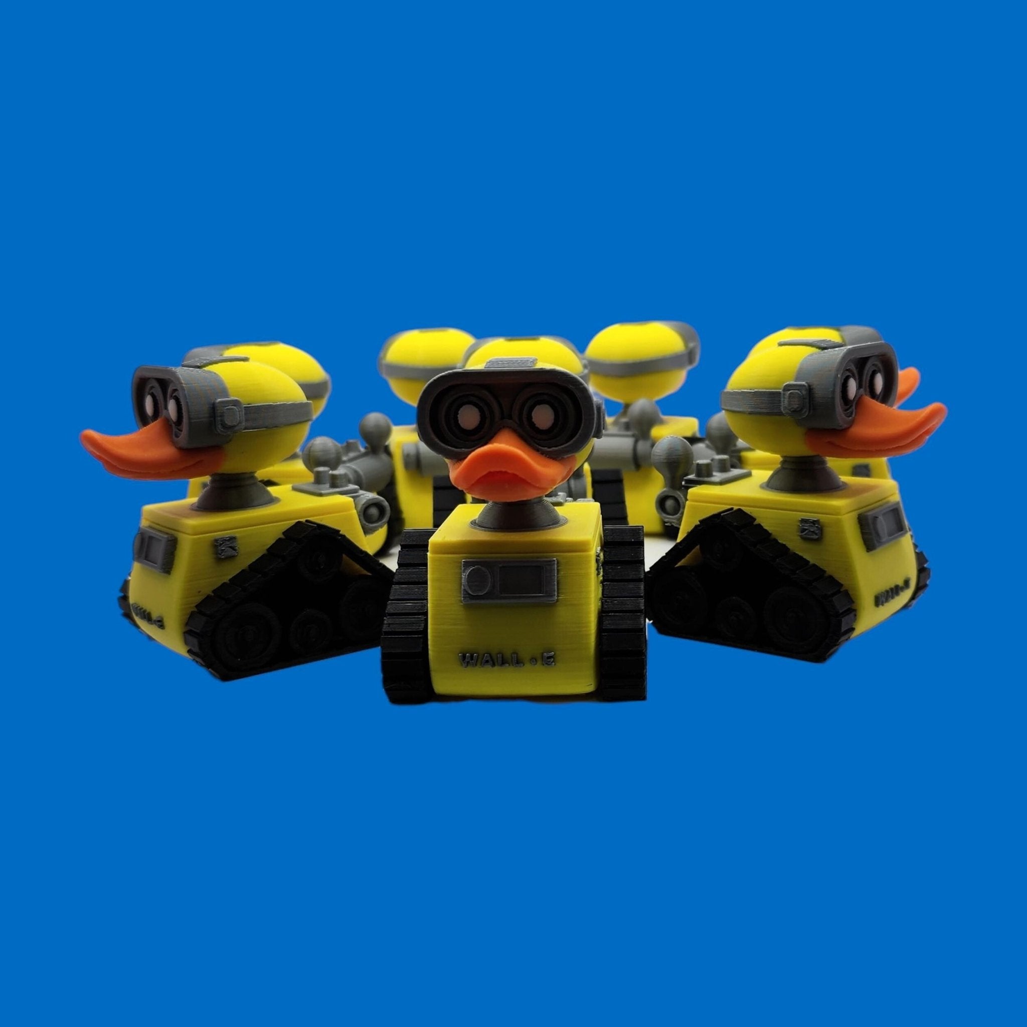 Walle Duck Figurine, 3D Printed Desk Decoration with Playful Design - JM Designs