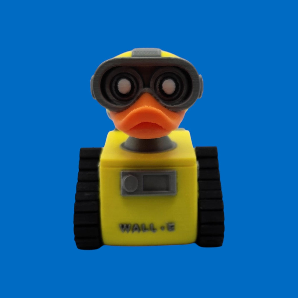 Walle Duck Figurine, 3D Printed Desk Decoration with Playful Design - JM Designs