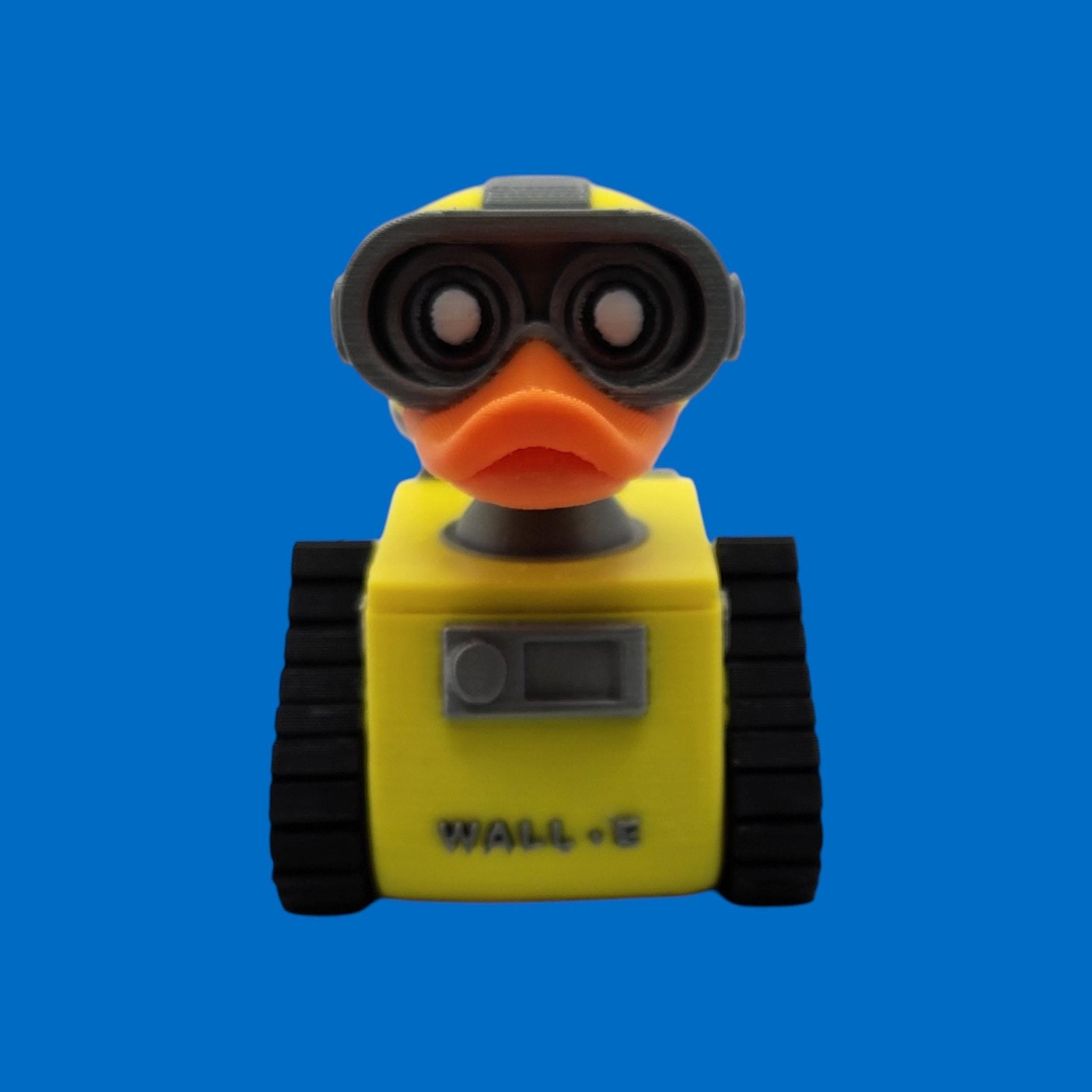 Walle Duck Figurine, 3D Printed Desk Decoration with Playful Design - JM Designs