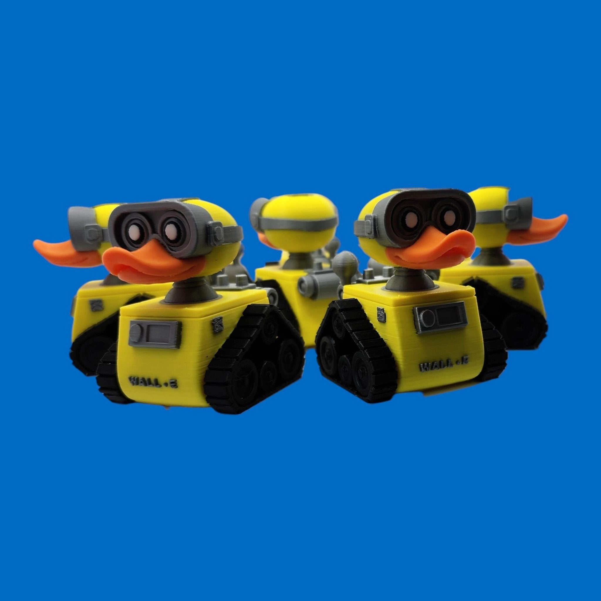 Walle Duck Figurine, 3D Printed Desk Decoration with Playful Design - JM Designs