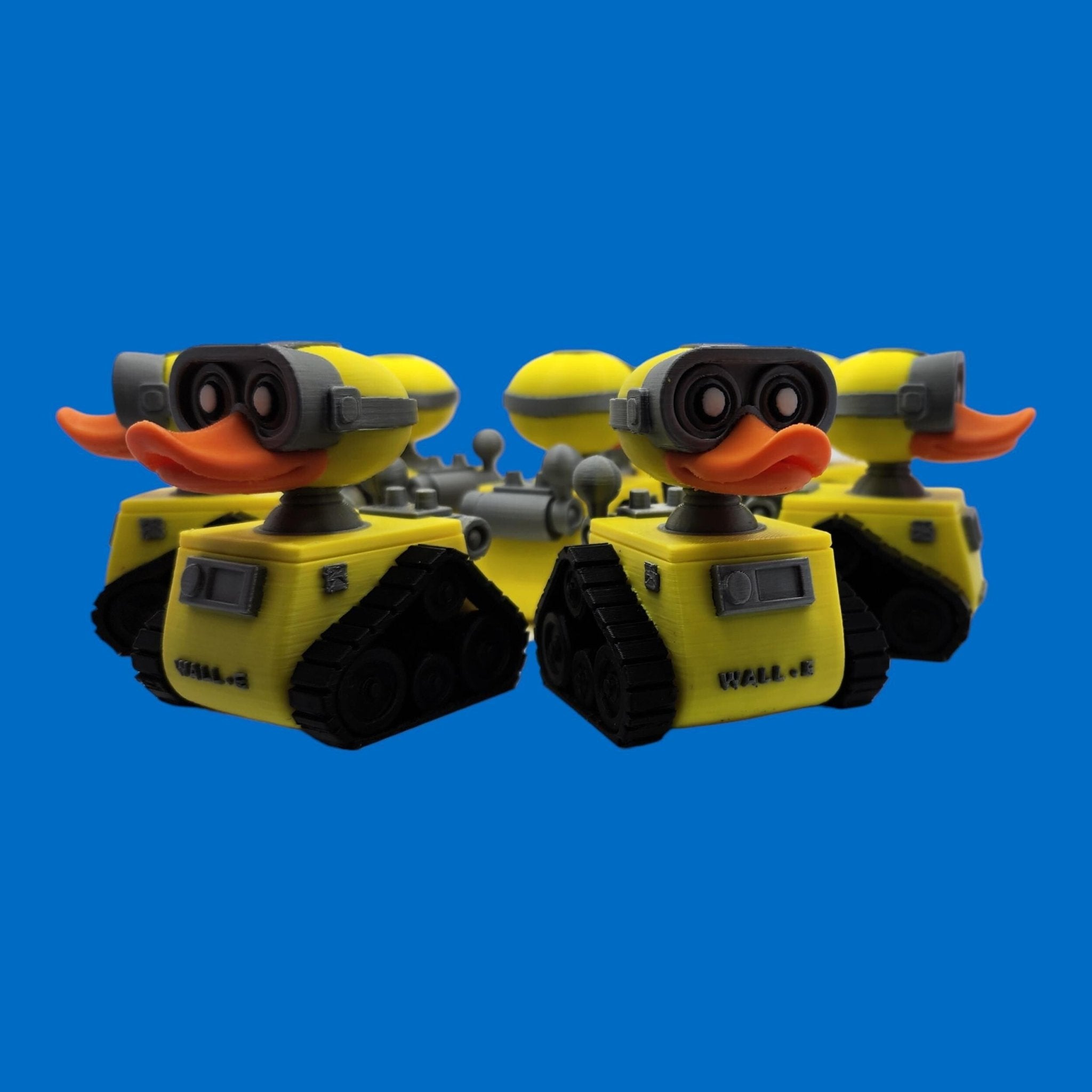 Walle Duck Figurine, 3D Printed Desk Decoration with Playful Design - JM Designs