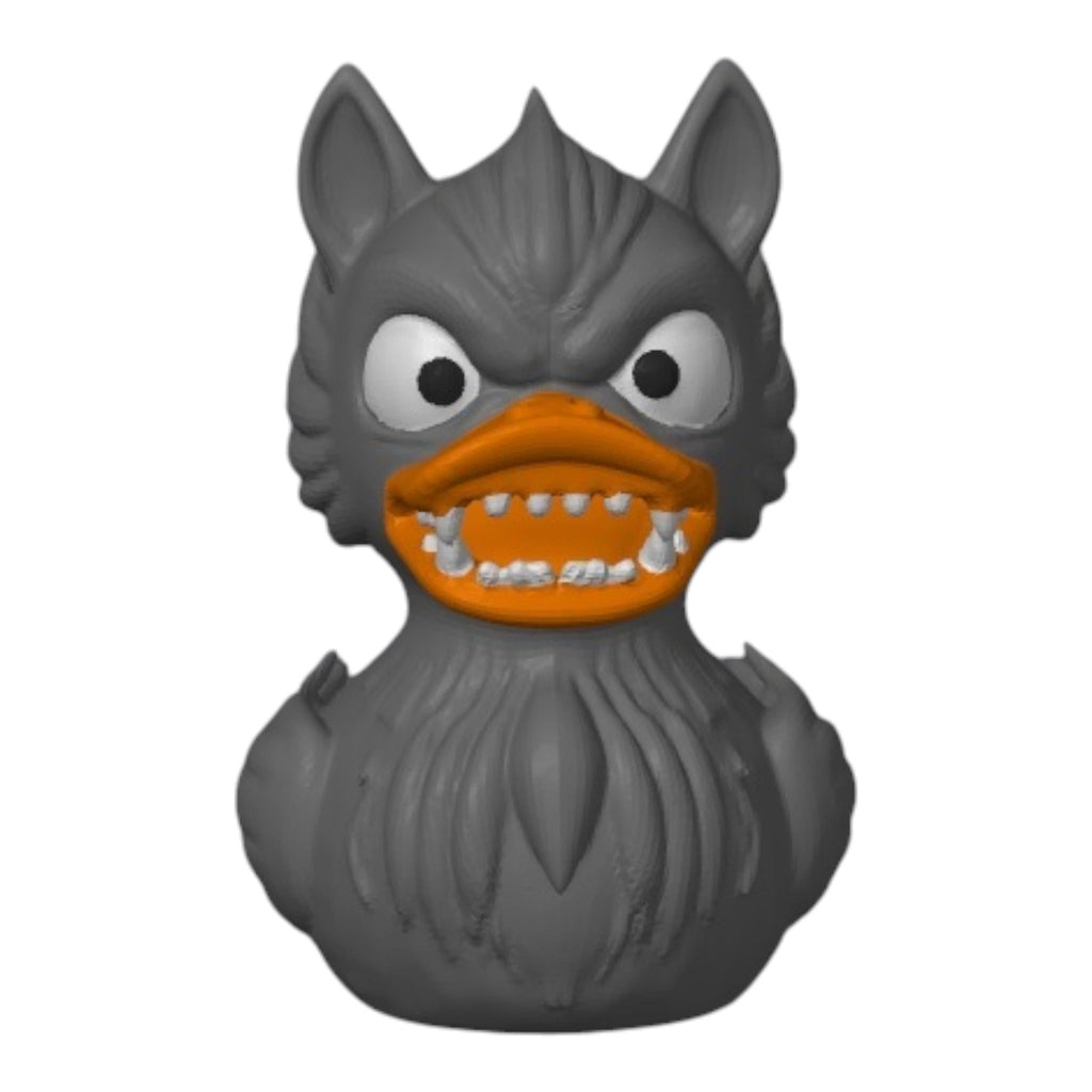 Werewolf Duck Monster Wolf Black, Brown or Grey Dashboard Buddy 3D Printed - JM Designs