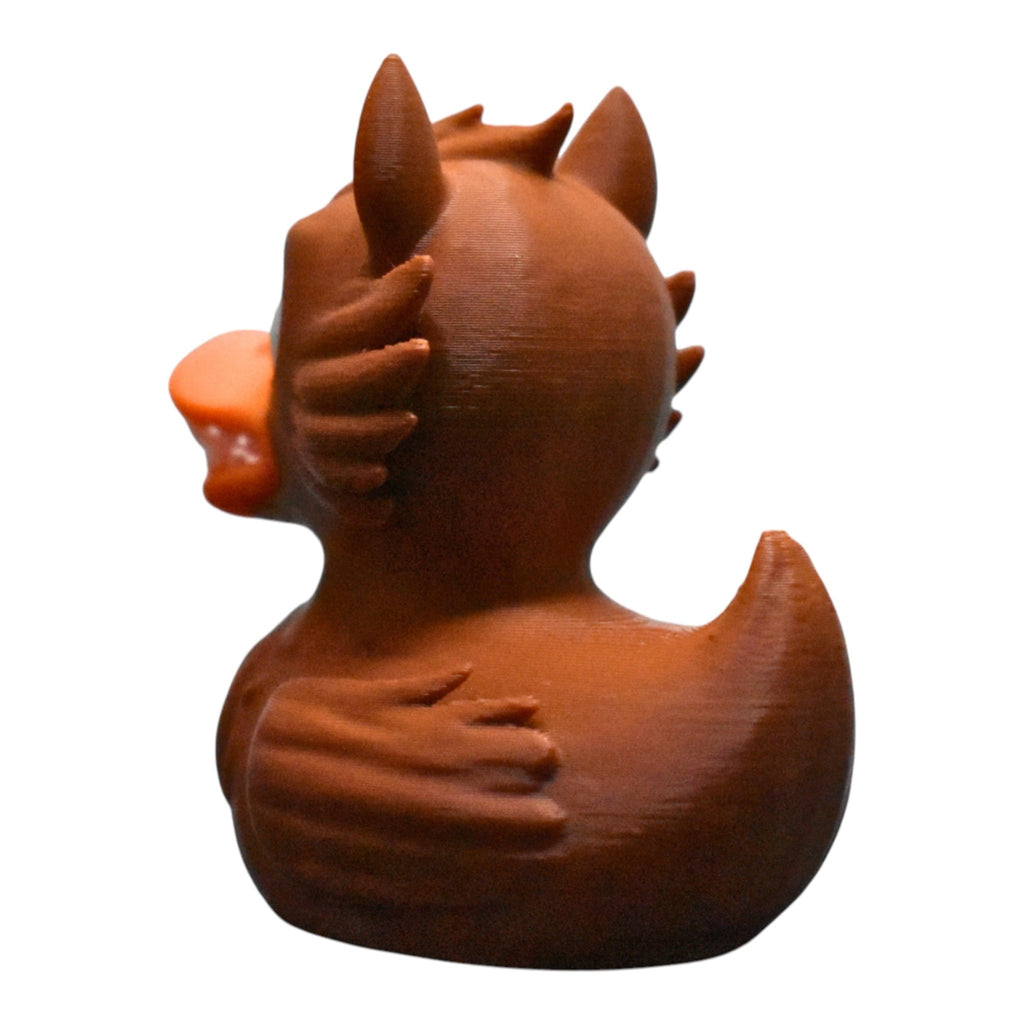 Werewolf Duck Monster Wolf Black, Brown or Grey Dashboard Buddy 3D Printed - JM Designs
