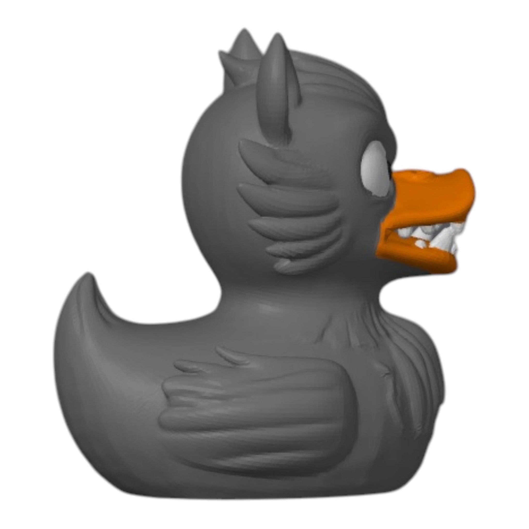 Werewolf Duck Monster Wolf Black, Brown or Grey Dashboard Buddy 3D Printed - JM Designs
