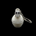 White Duck Towel Animal Keychain Cruise Souvenir Charm Collectible Travel Accessory Bag Decoration - JM Designs
