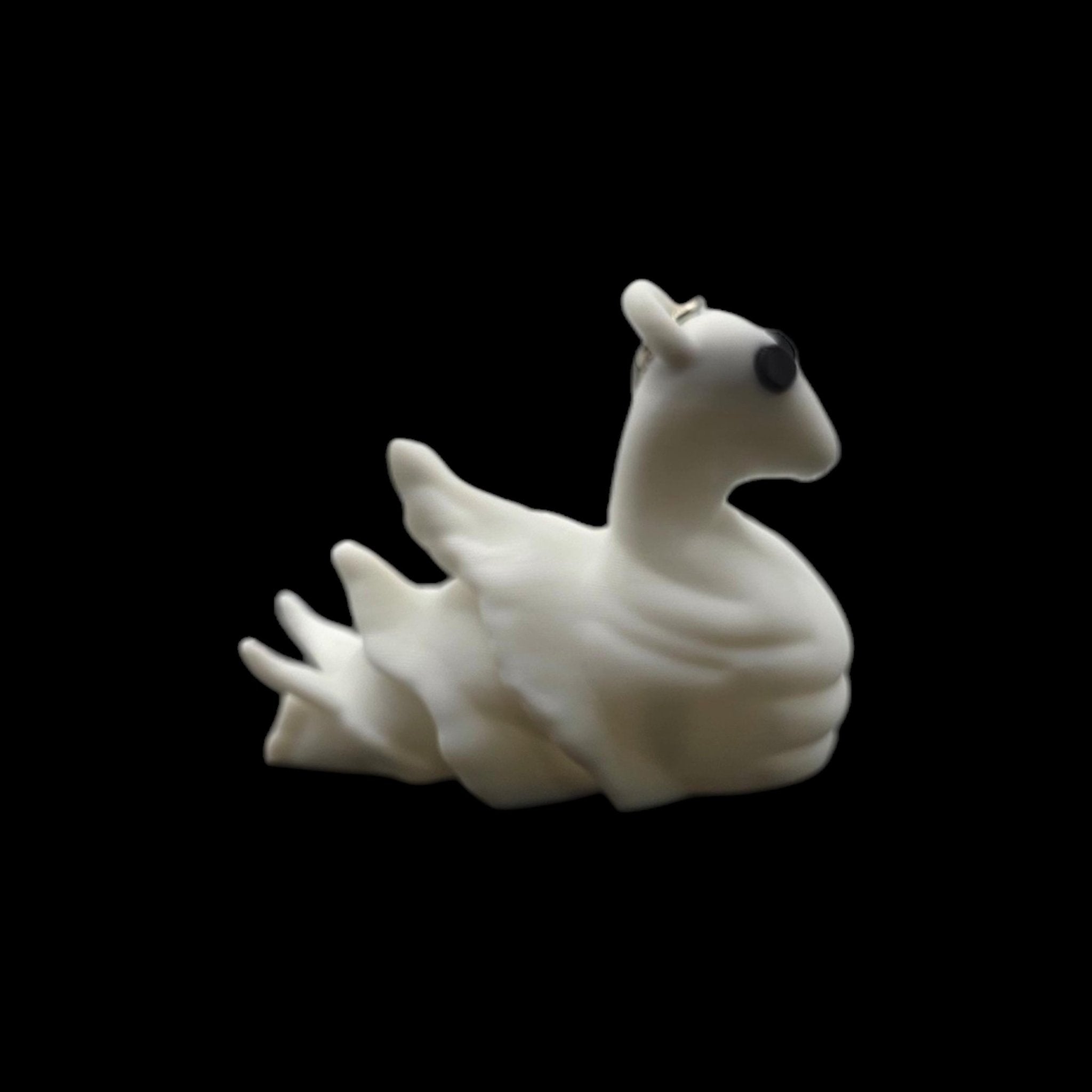 White Duck Towel Animal Keychain Cruise Souvenir Charm Collectible Travel Accessory Bag Decoration - JM Designs